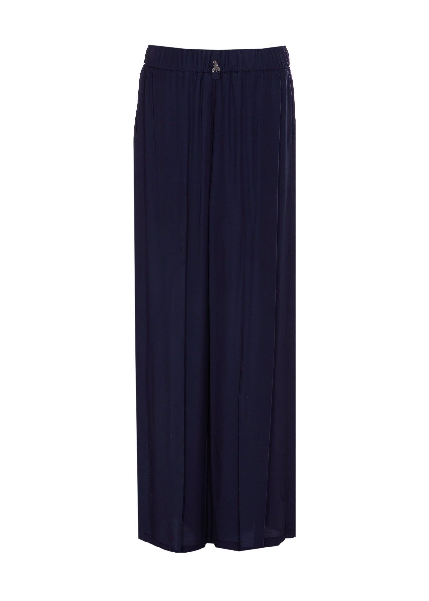Patrizia Pepe Trousers Blue Viscose