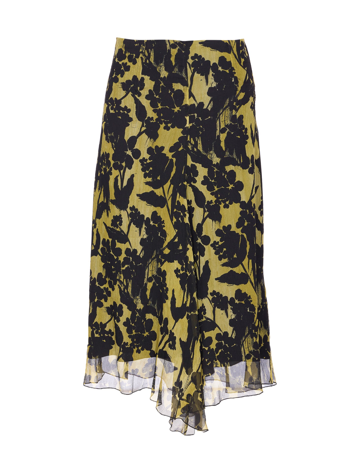 Victoria Beckham Skirts Green Silk