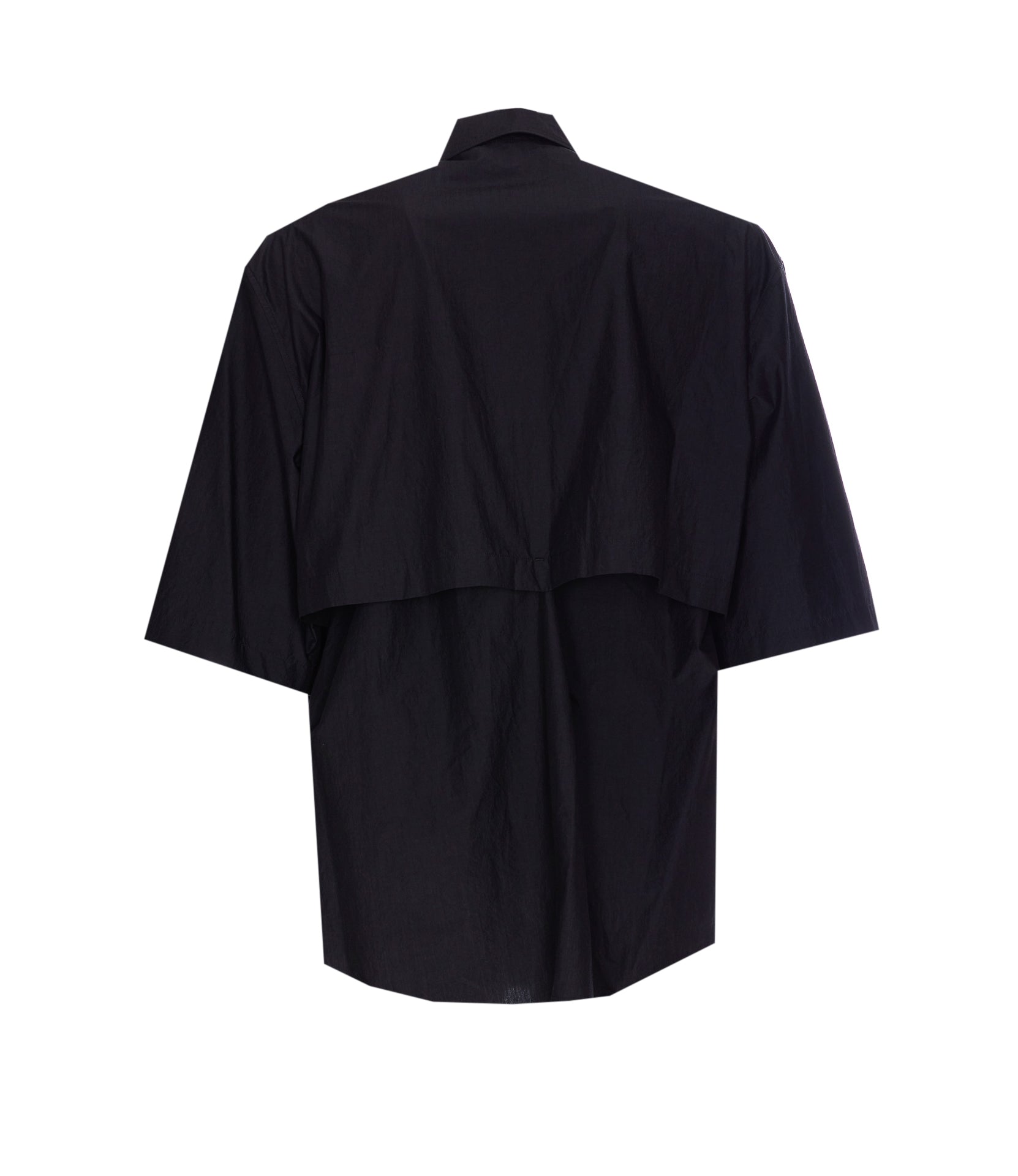 Lemaire Shirts Black Cotton
