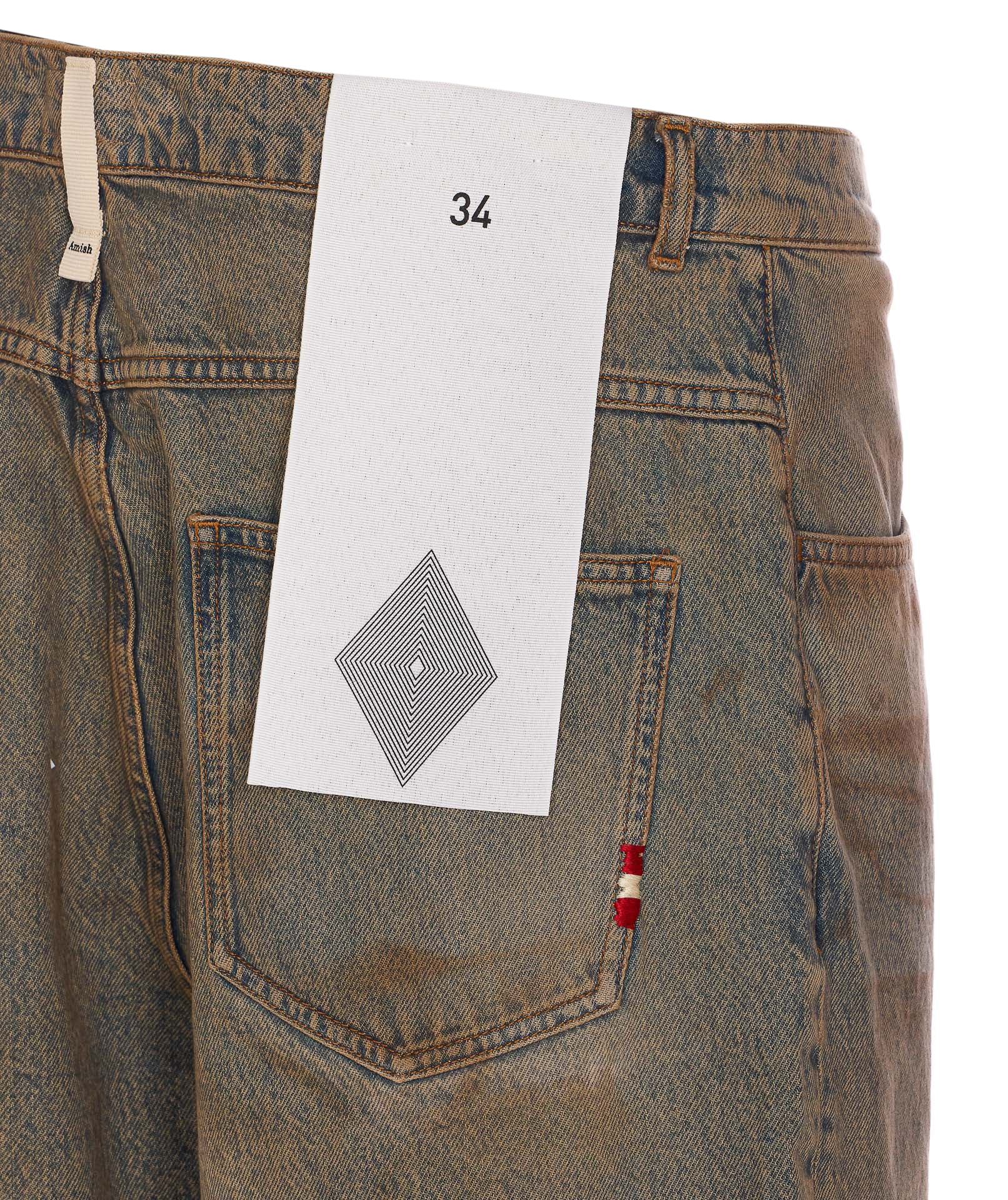 Amish Jeans Blue Cotton