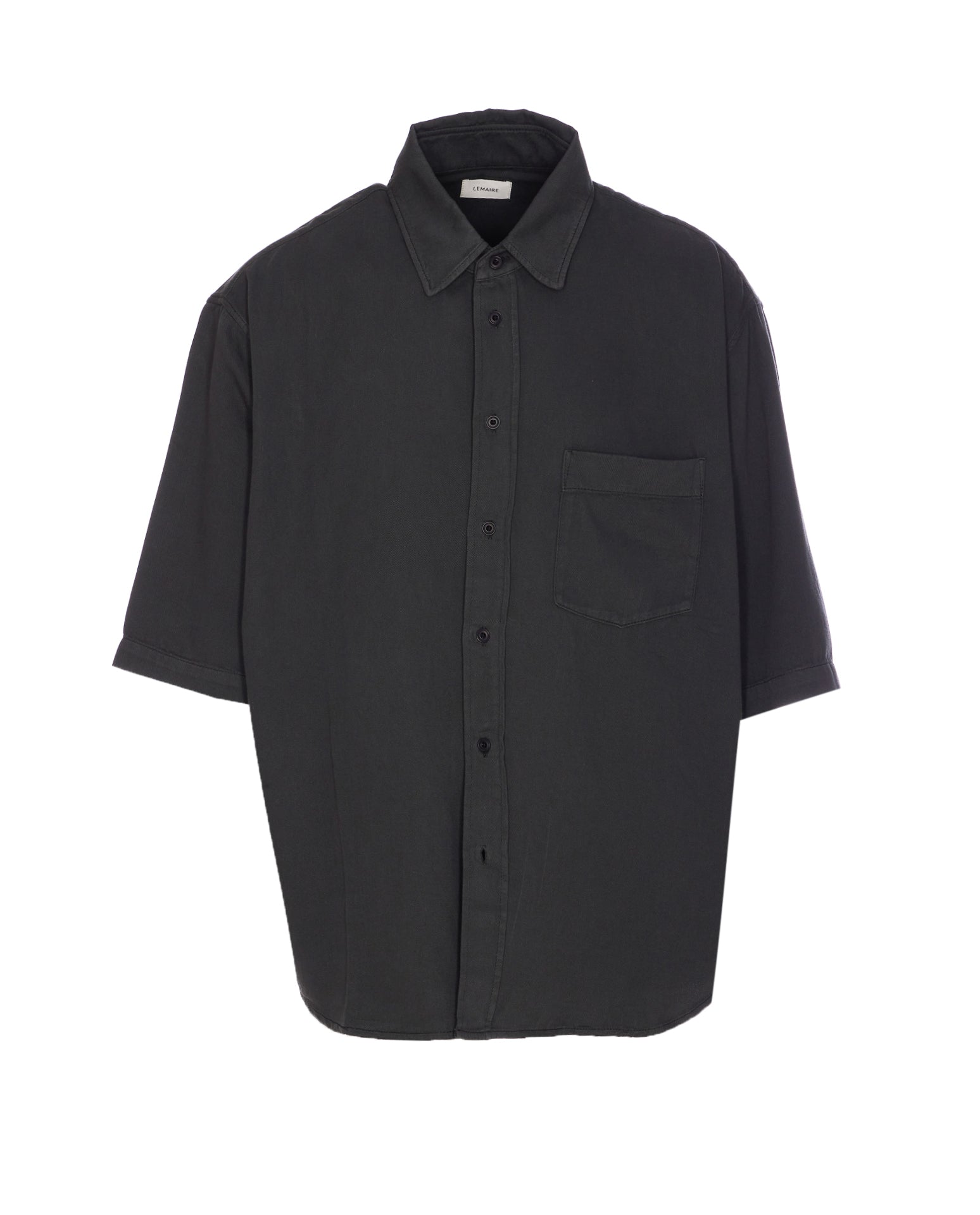 Lemaire Shirts Grey Cotton