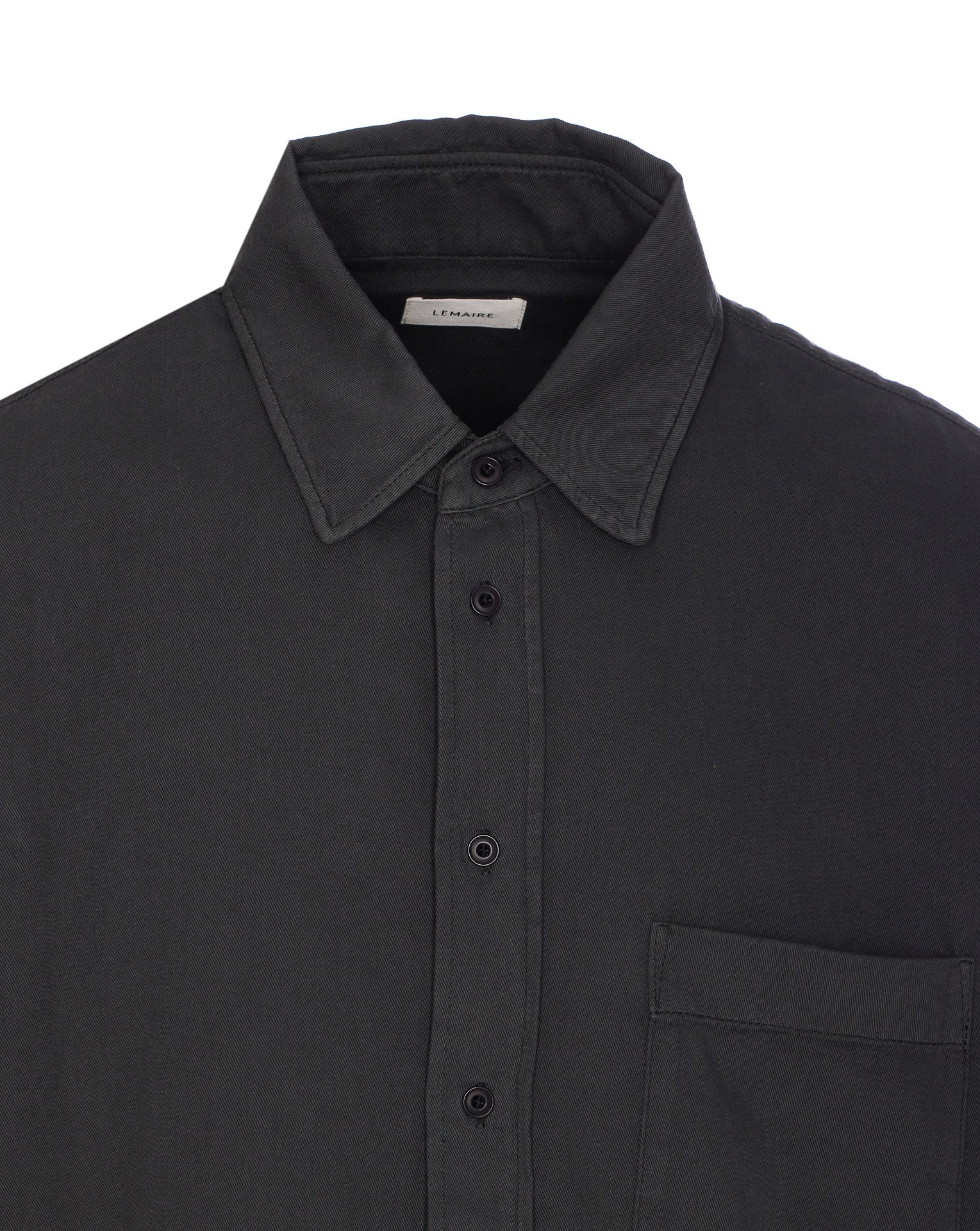 Lemaire Shirts Grey Cotton