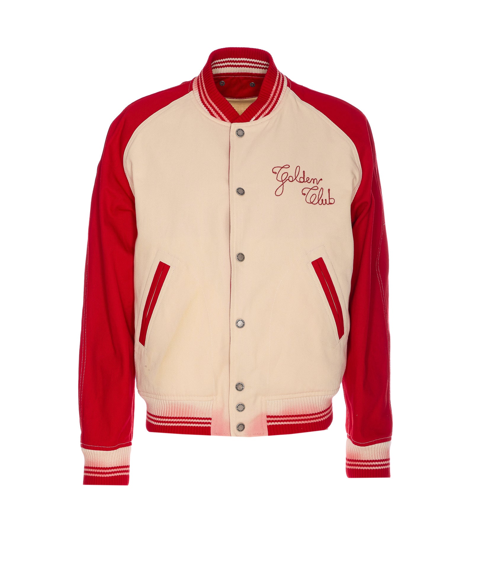 Golden Goose Jackets Red Cotton