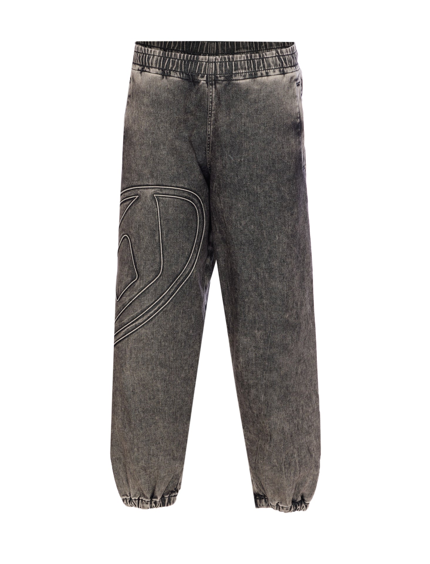 Diesel Trousers Grey Cotton