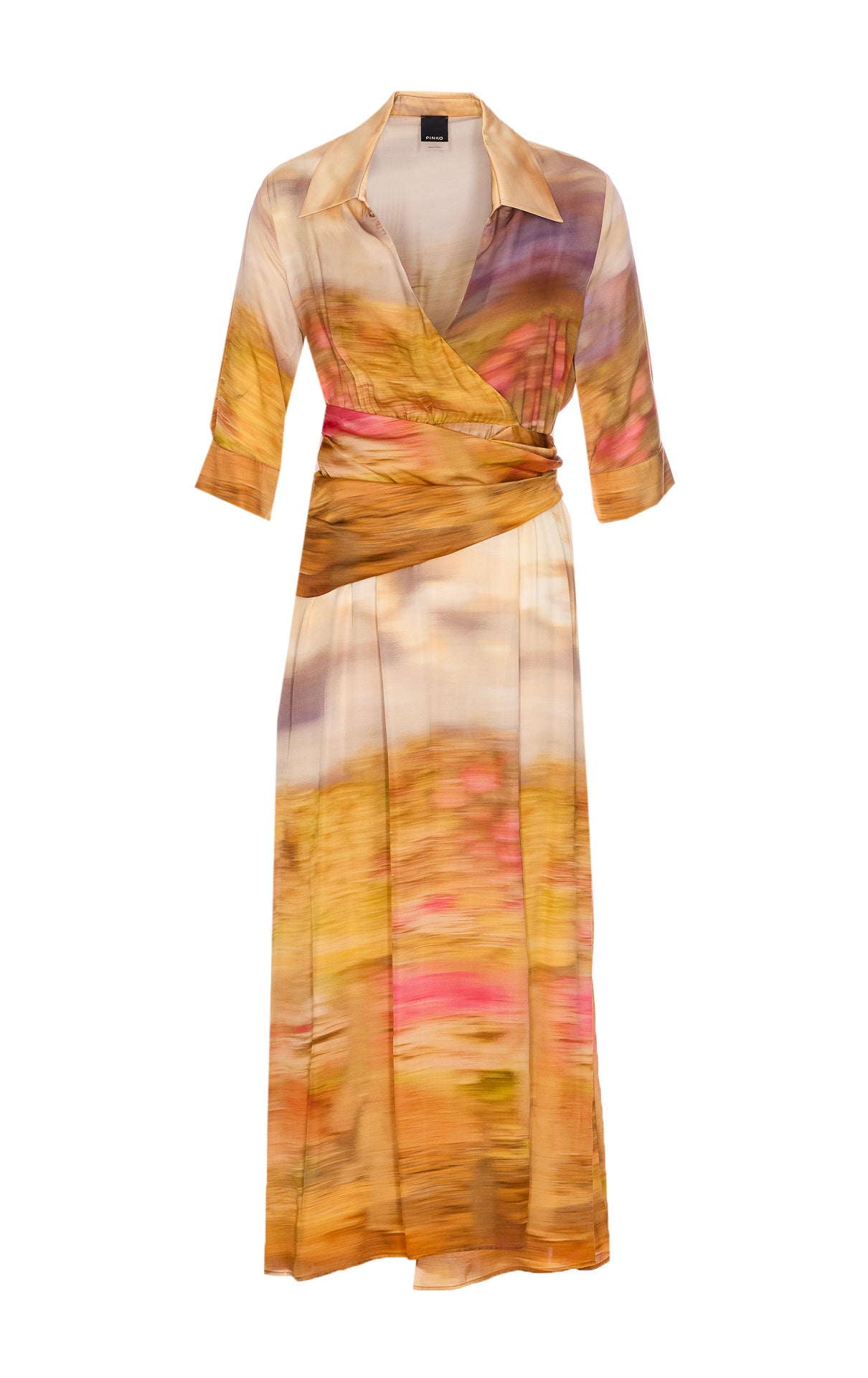 Pinko Dresses Orange Viscose