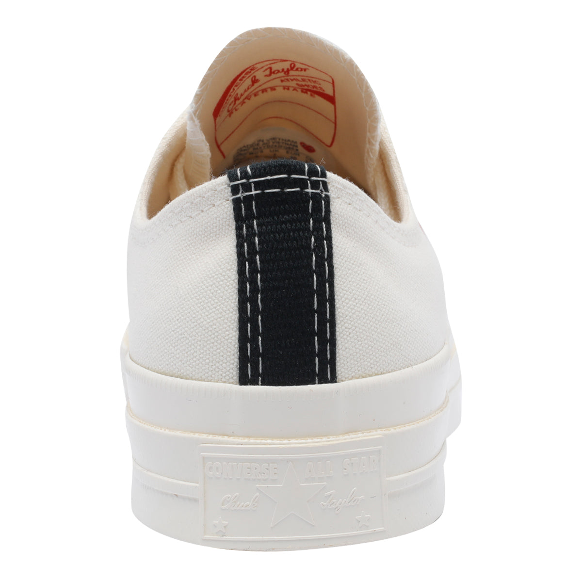Play X Converse Sneakers White Fabric/rubber Sole