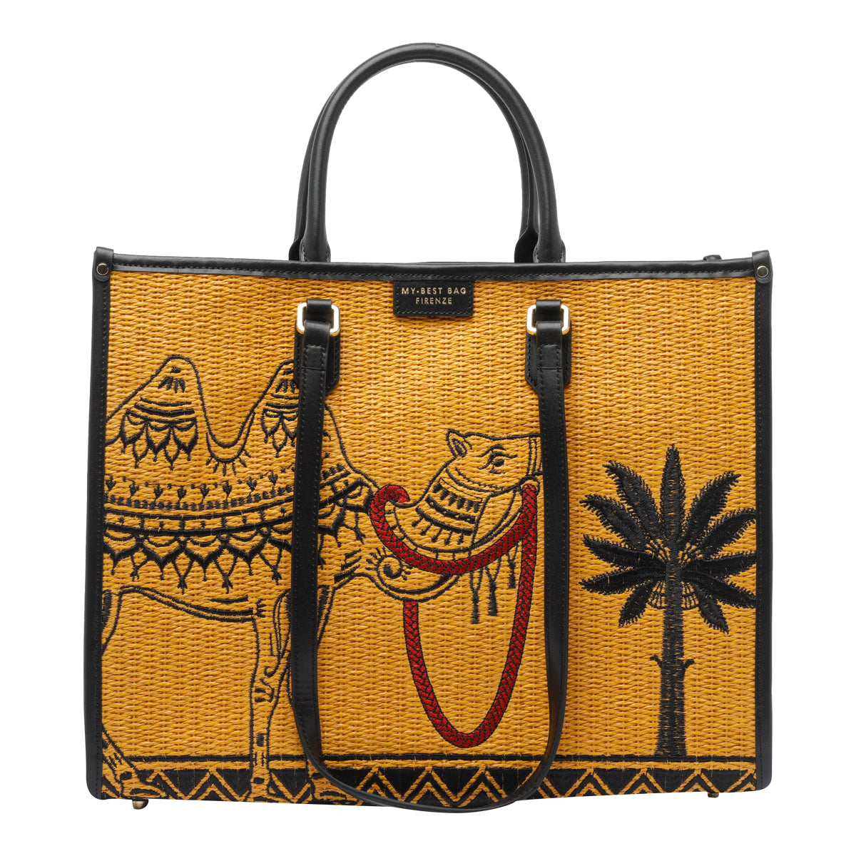 My Best Bag Firenze Brown Cotton Calf Leather