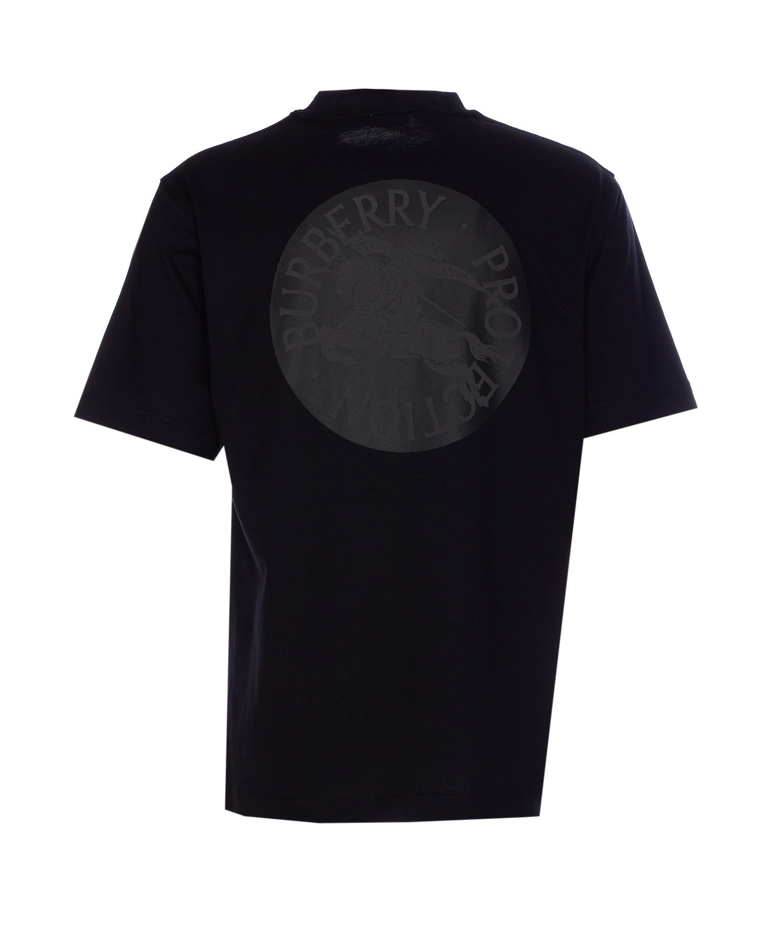 Burberry T-Shirts And Polos Black Cotton
