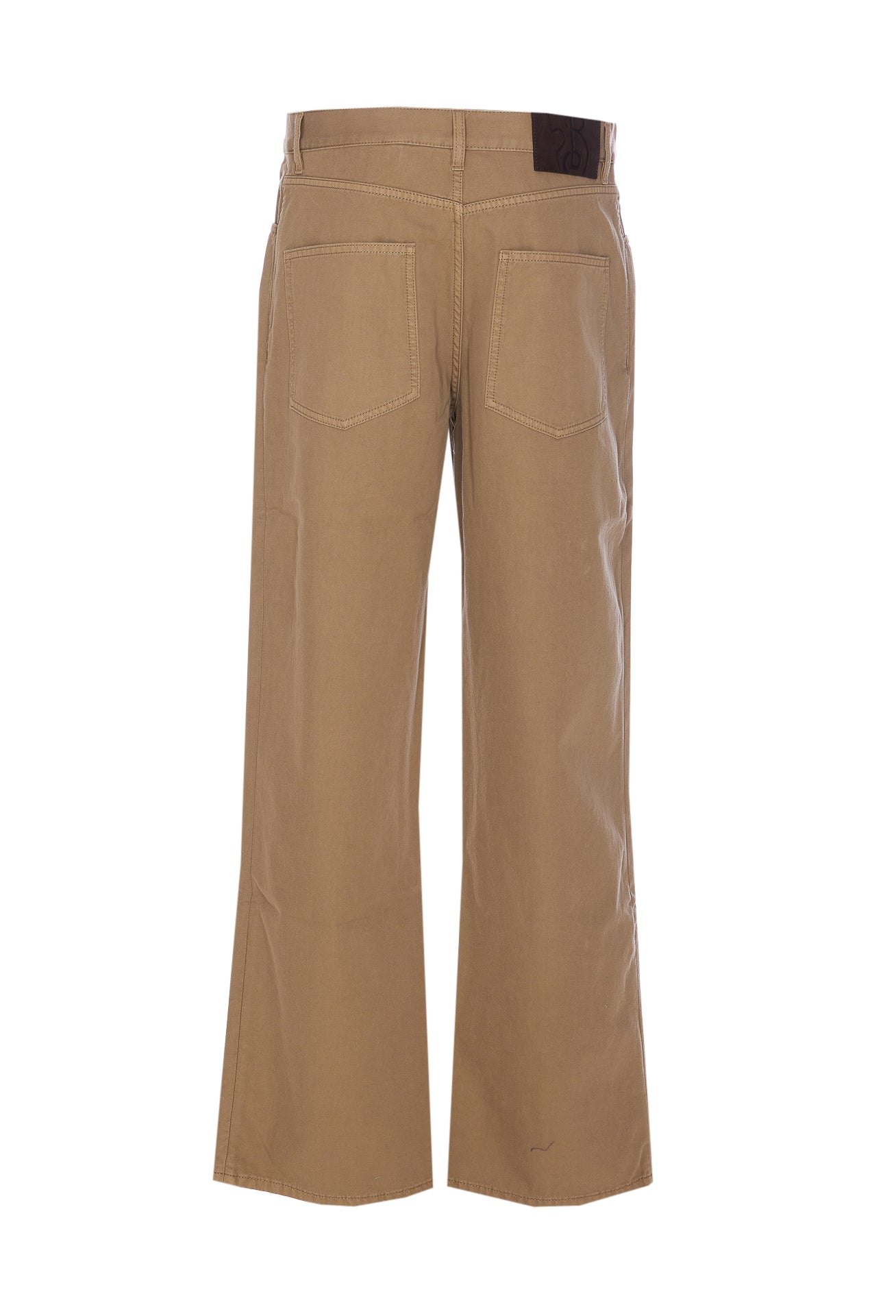 Burberry Trousers Brown Cotton