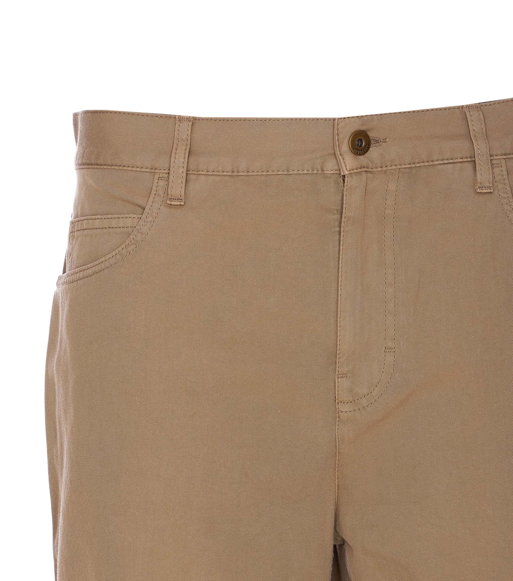 Burberry Trousers Brown Cotton