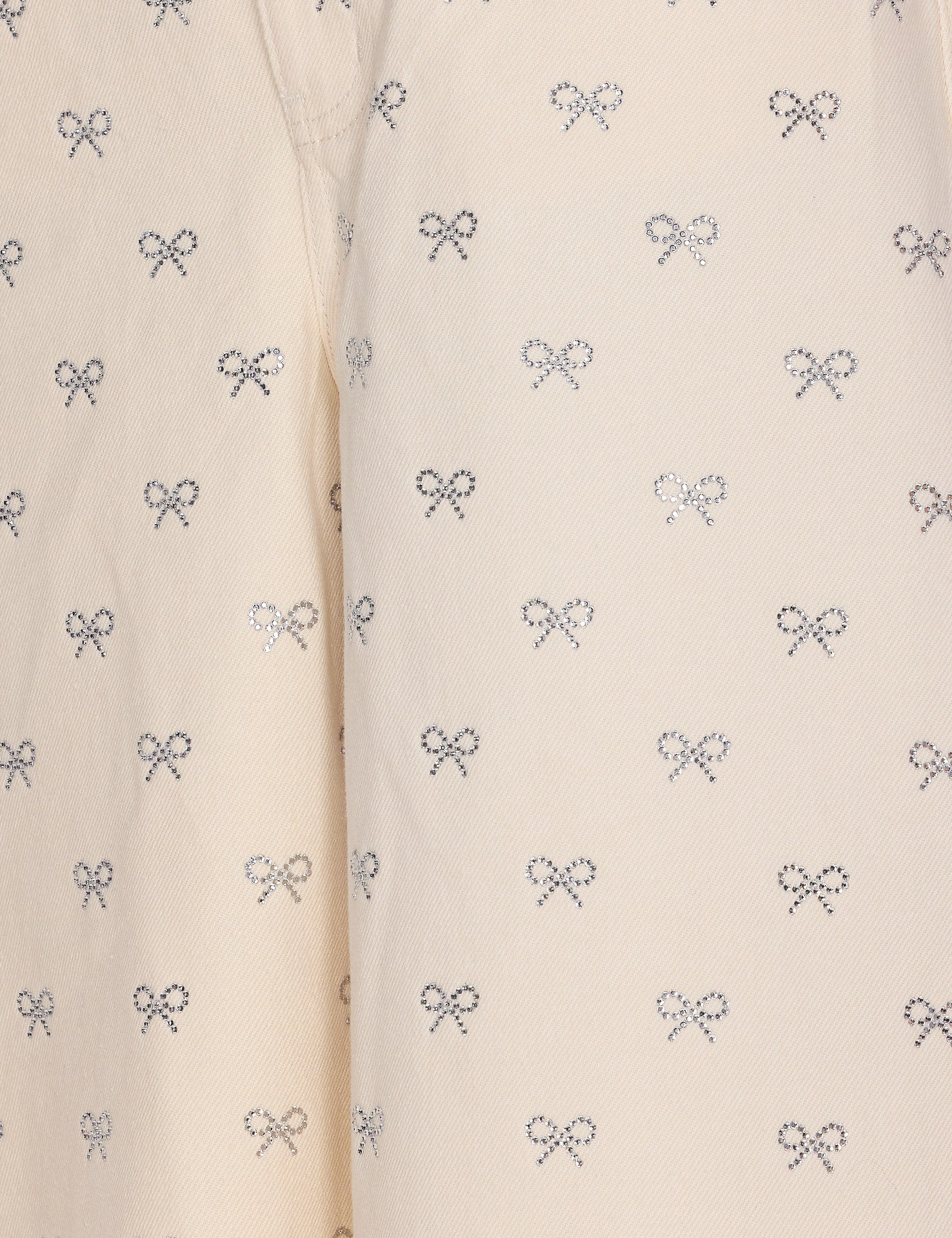 Self Portrait Jeans White Cotton