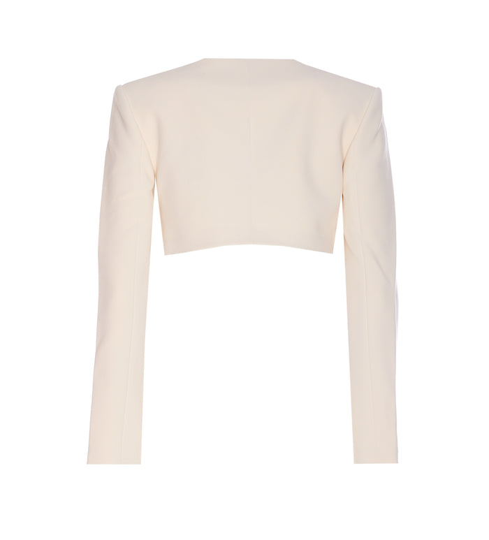 Self Portrait Jackets White Polyester