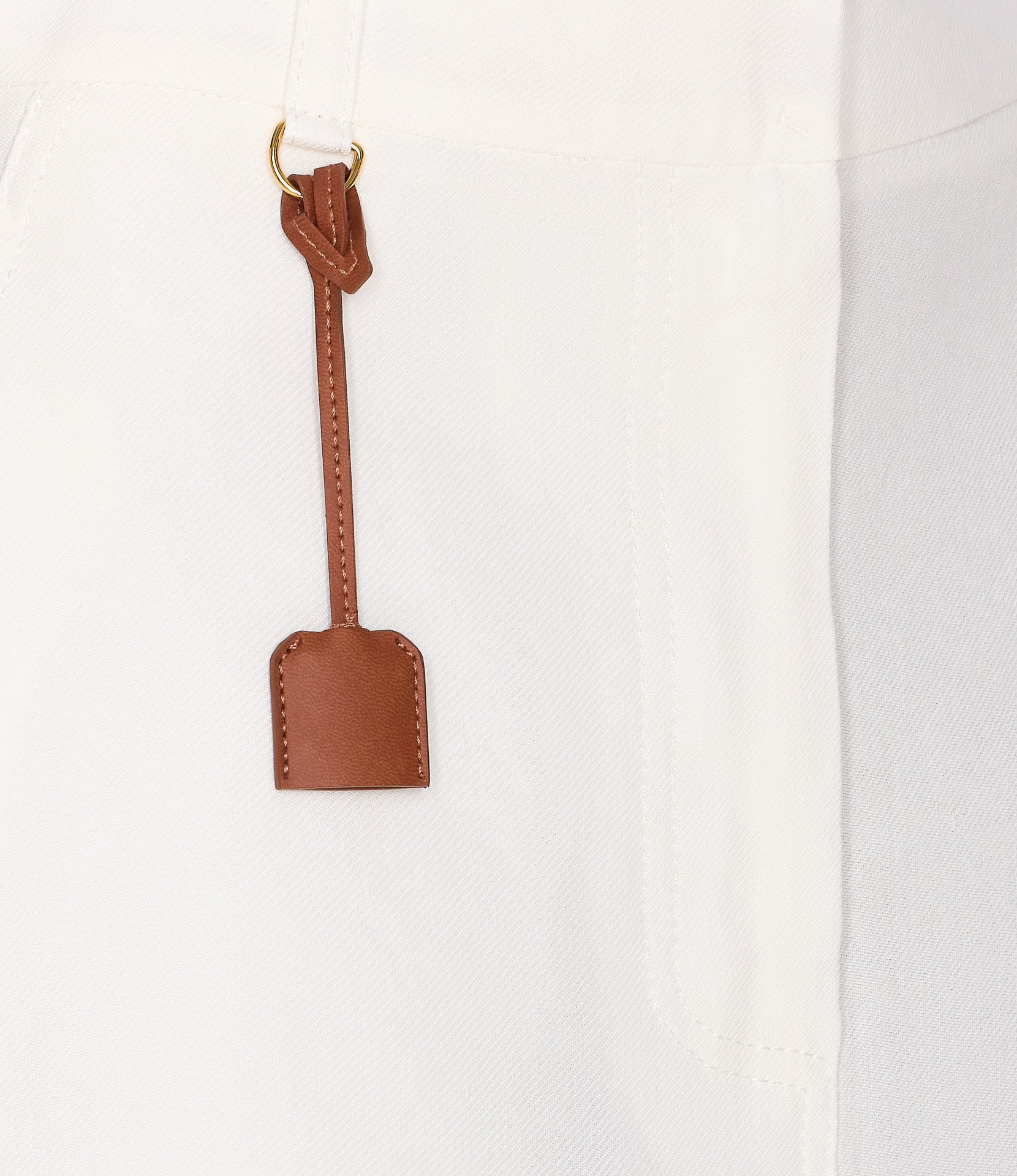 Elisabetta Franchi Skirts White Viscose