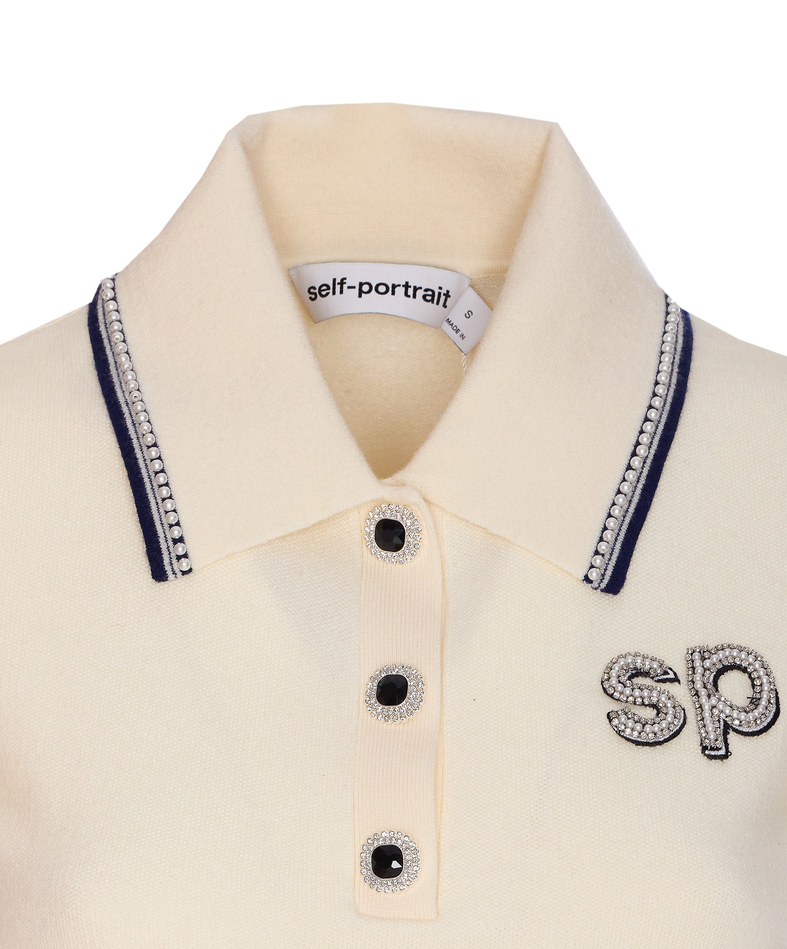 Self Portrait Dresses White Cotton