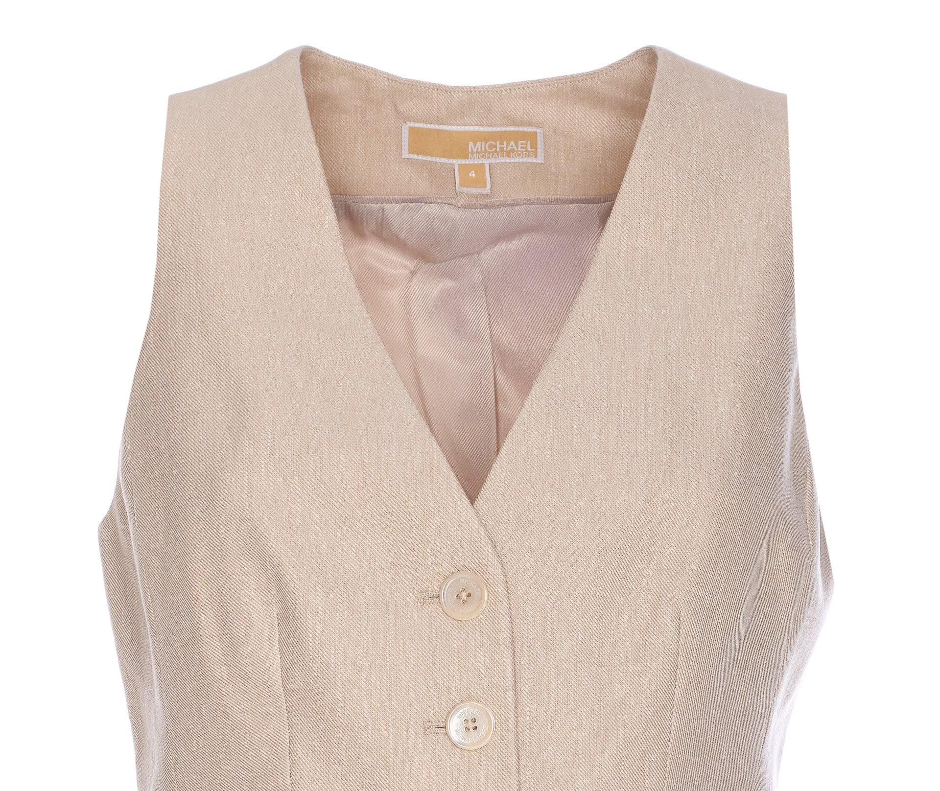 Michael Kors Jackets Beige Lin
