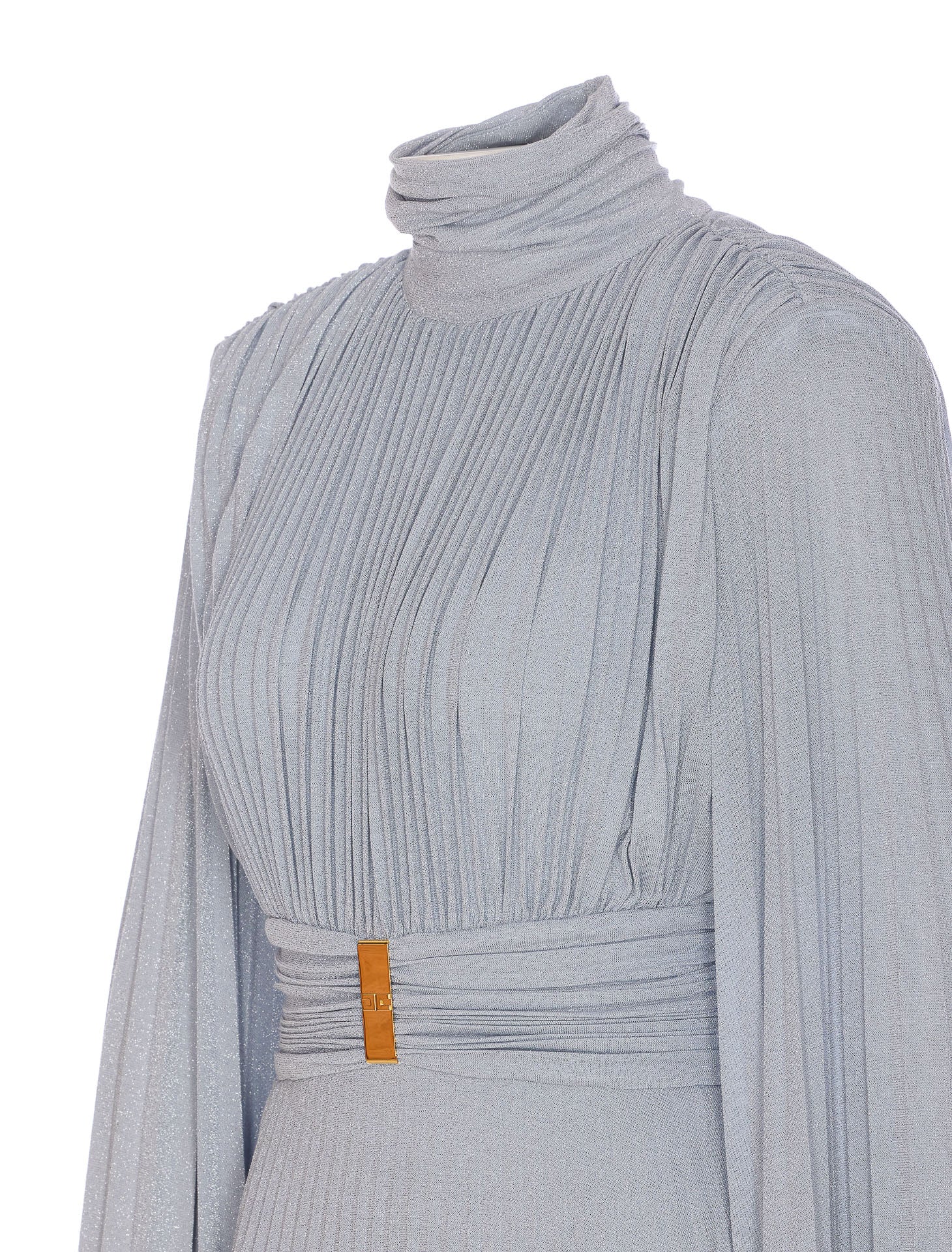 Elisabetta Franchi Dresses Blue Viscose