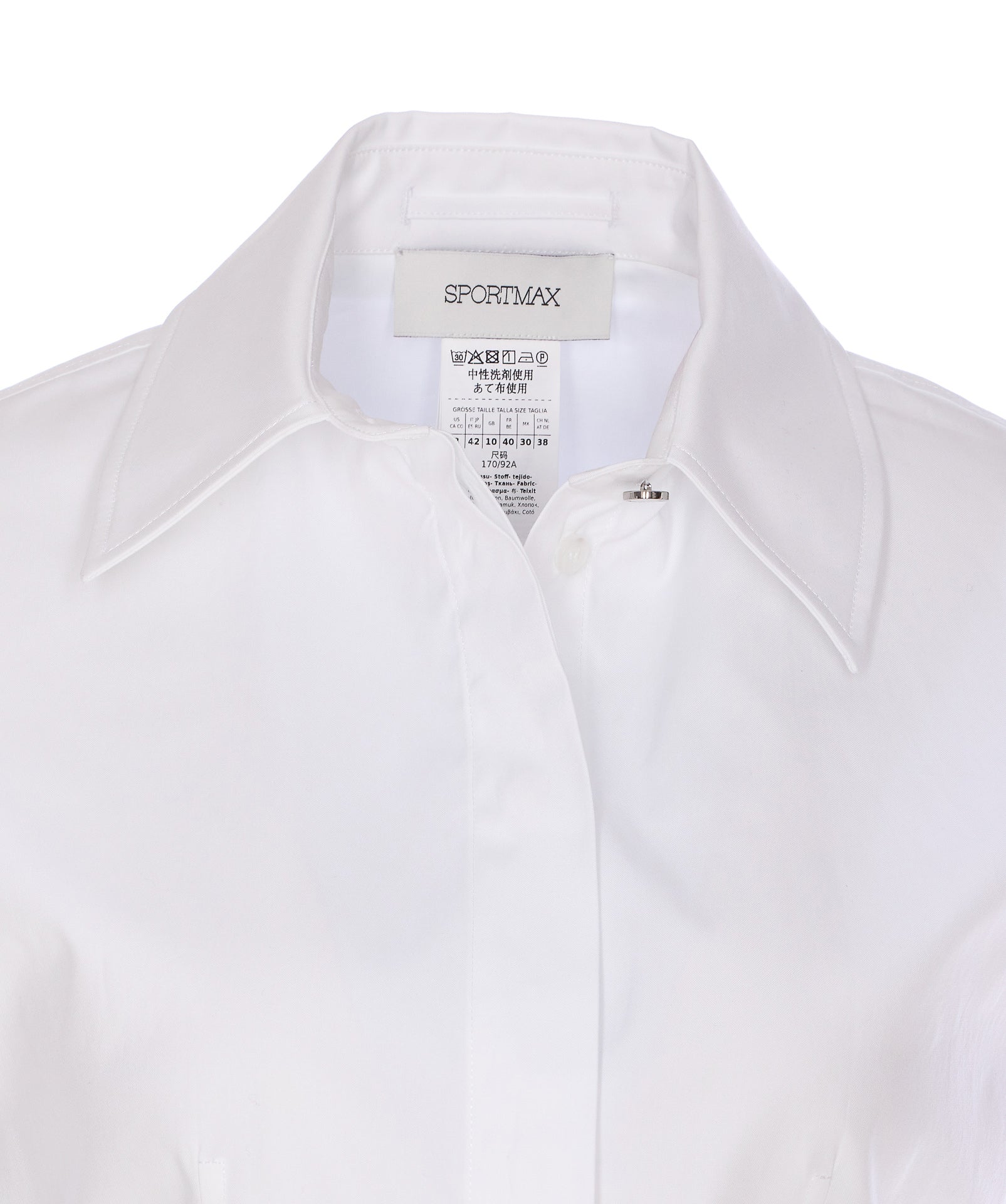 Sportmax Shirts White Cotton