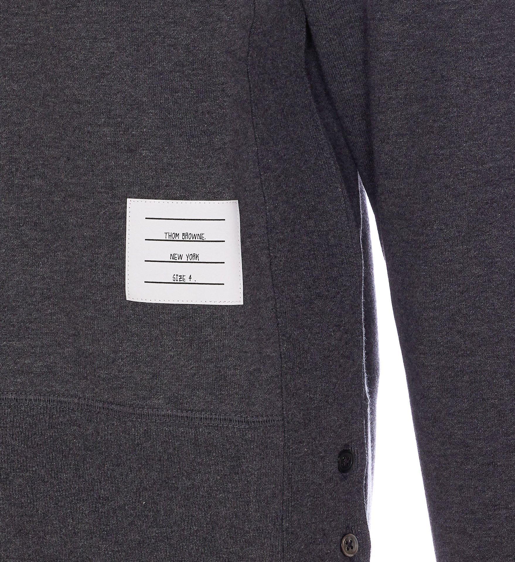 Thom Browne Sweaters Grey Cotton
