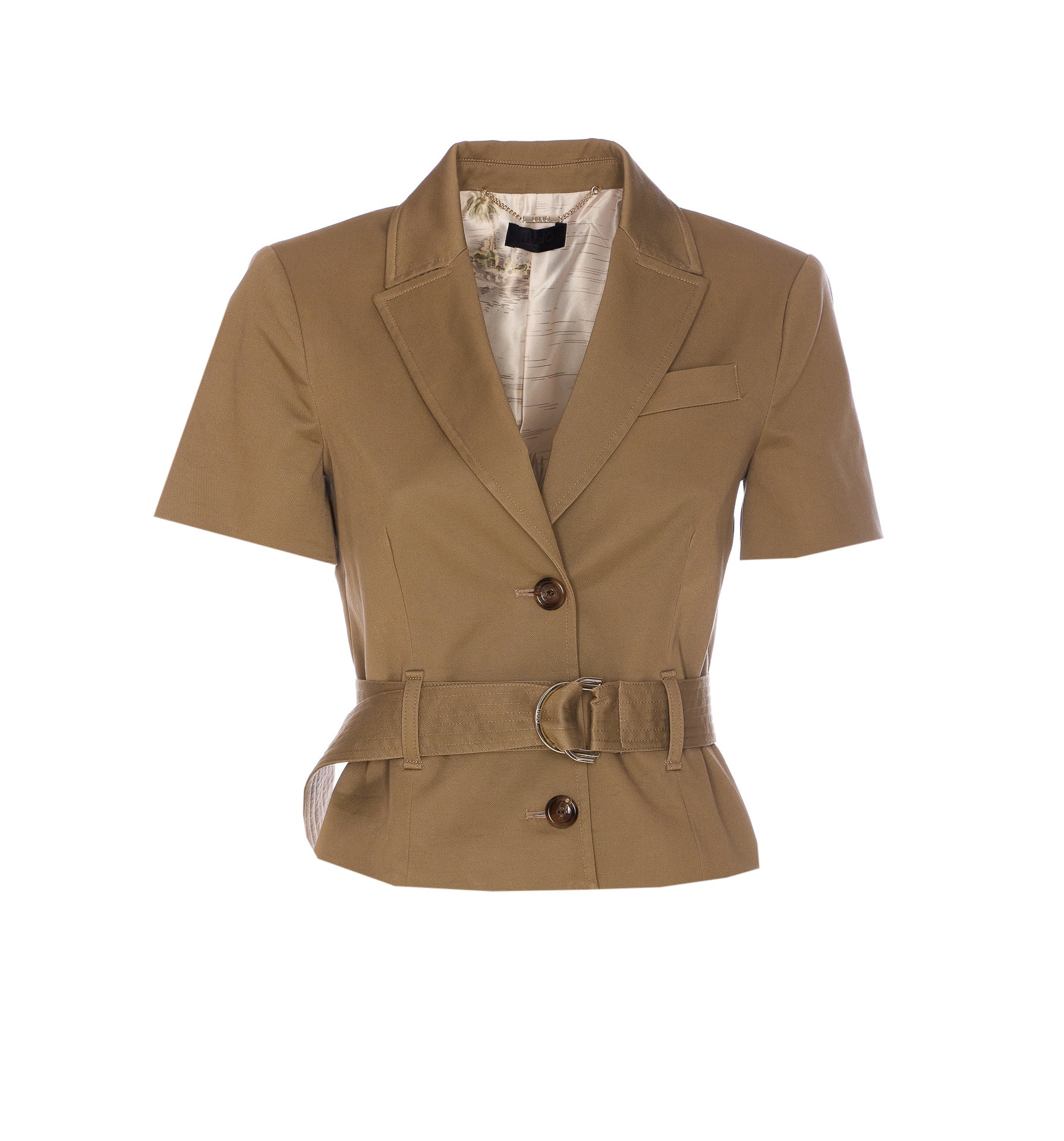 Liu Jo Jackets Green Cotton
