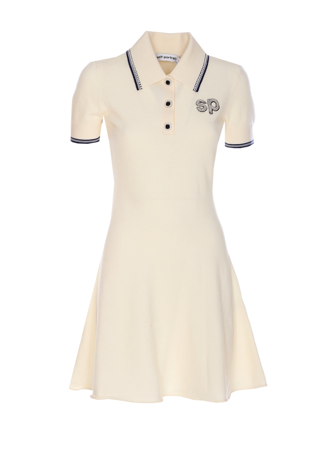 Self Portrait Dresses White Cotton