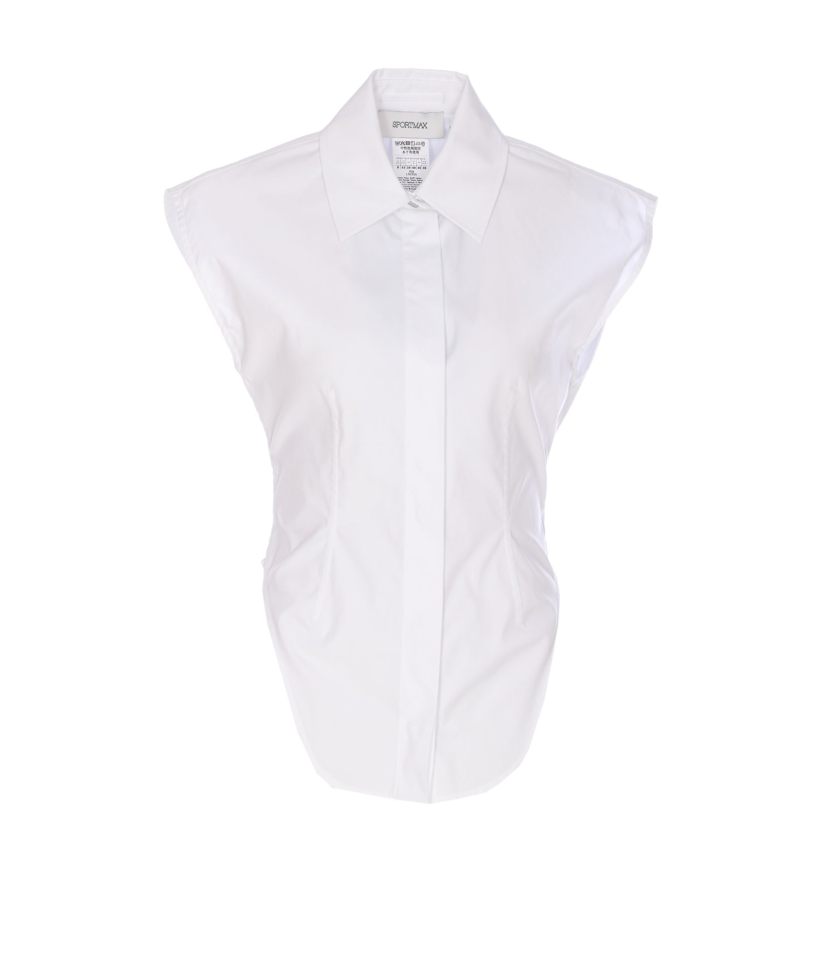 Sportmax Shirts White Cotton
