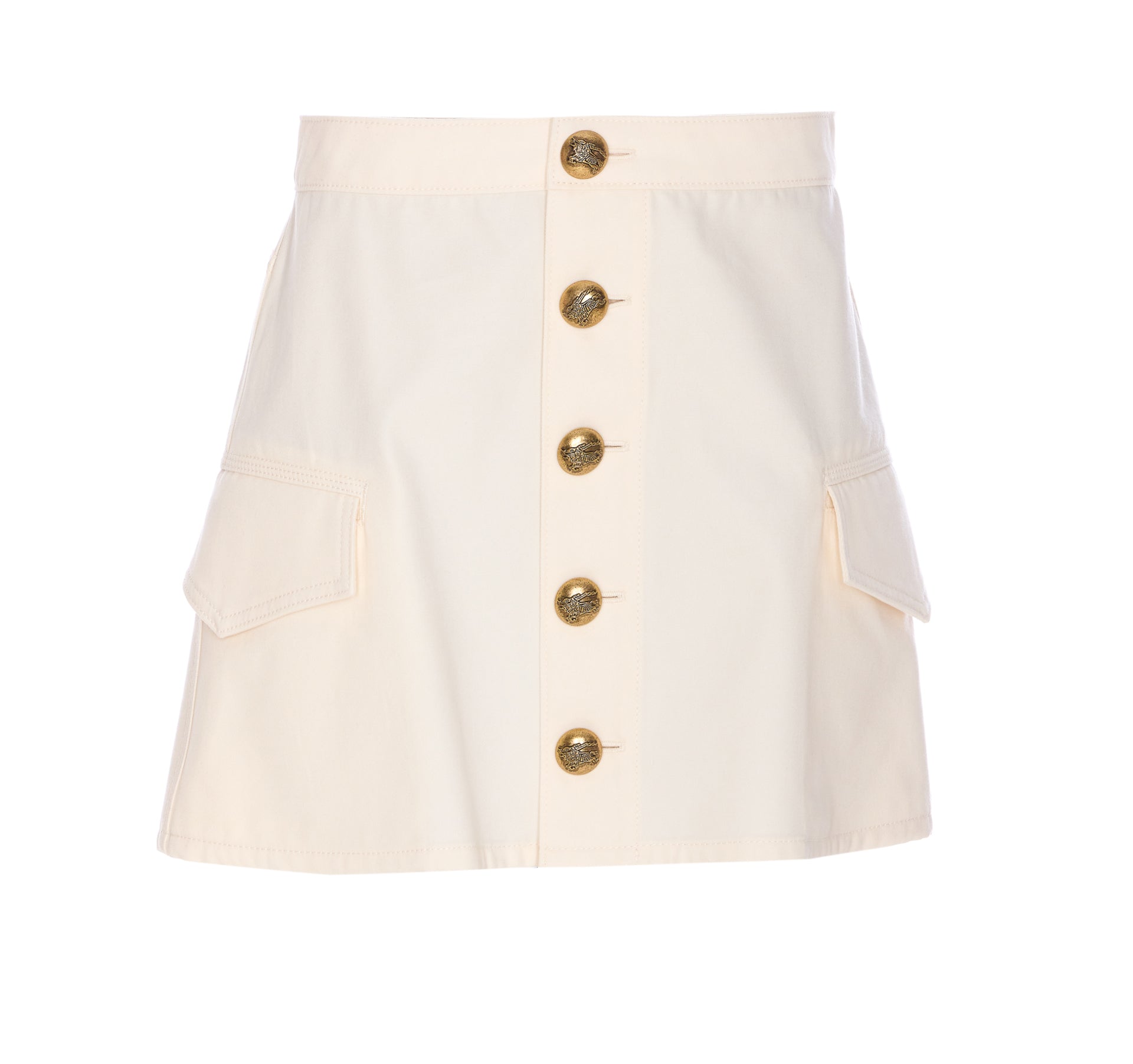 Burberry Skirts White Cotton