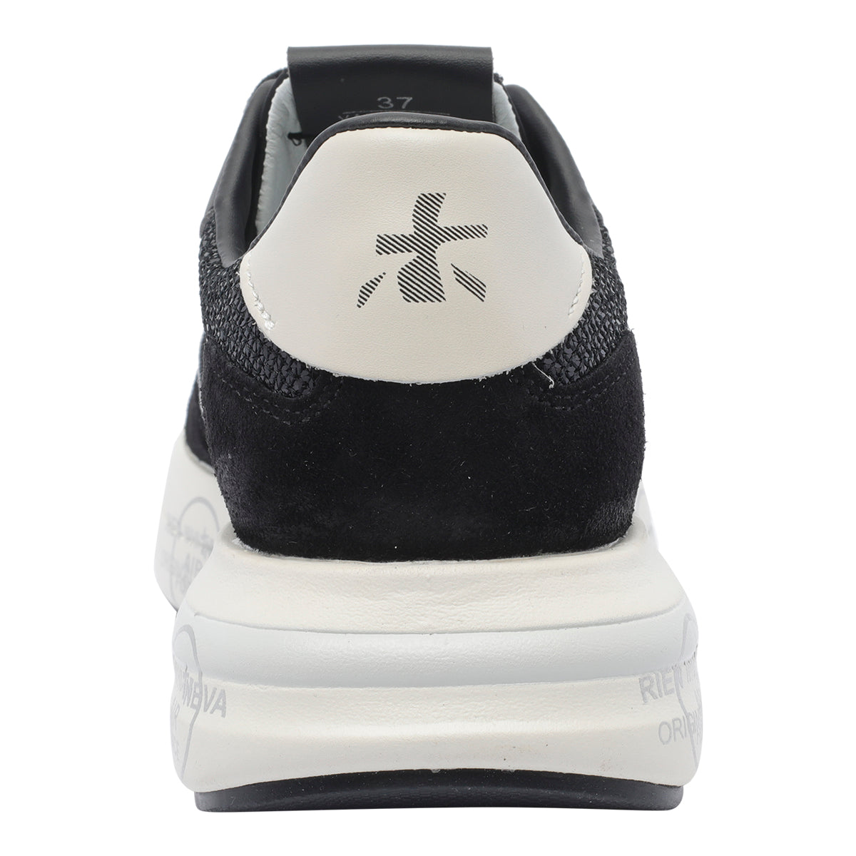 Premiata Sneakers Black Fabric/rubber Sole