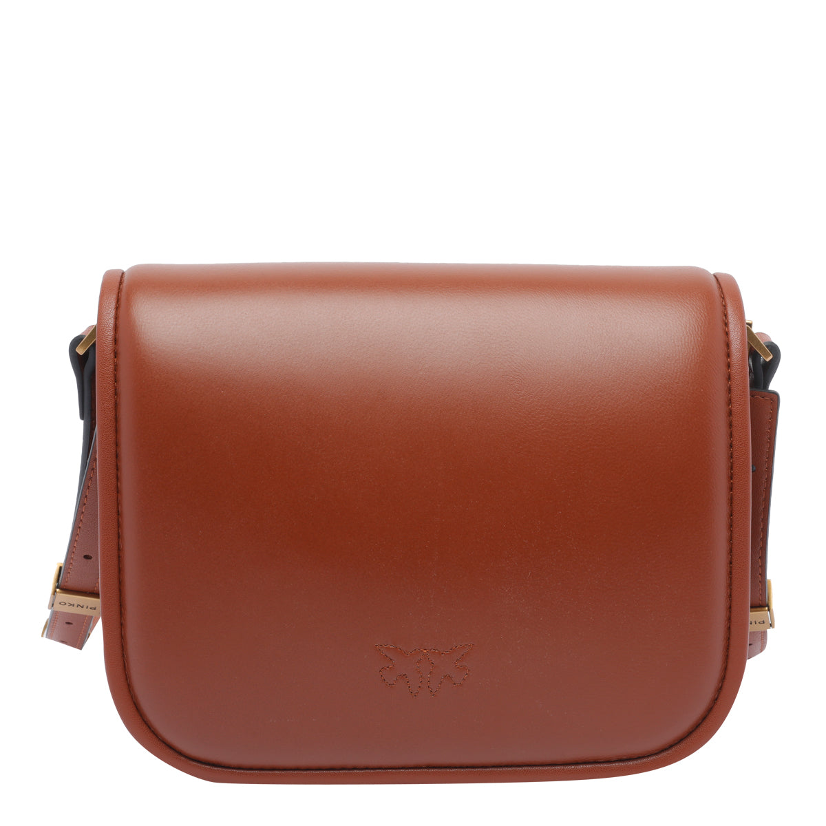 Pinko Bags Brown Calf Leather