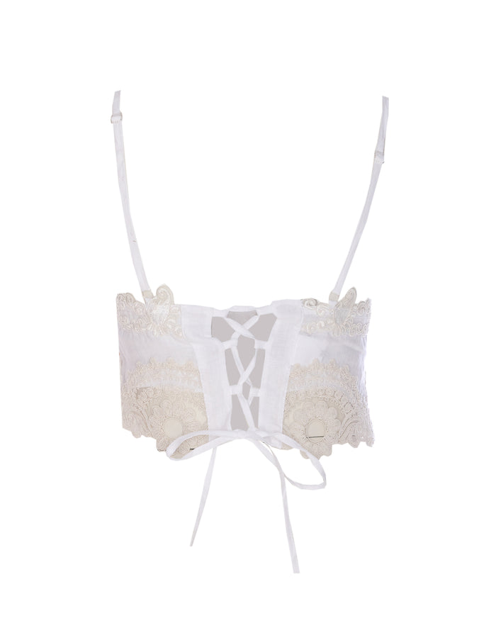 Maurizio Top White Linen