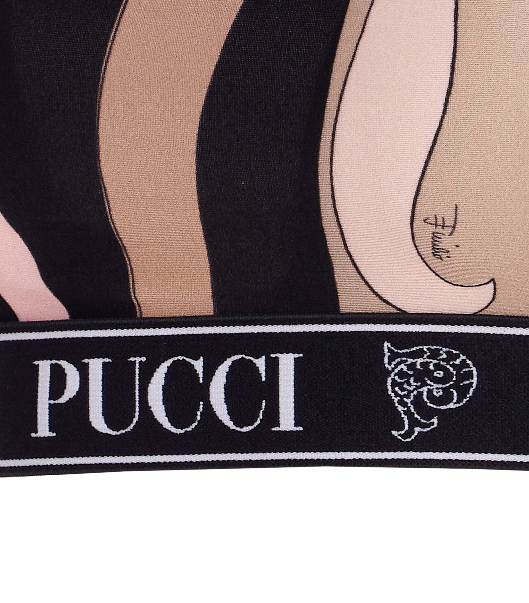 Emilio Pucci Top Multicolour Polyamide