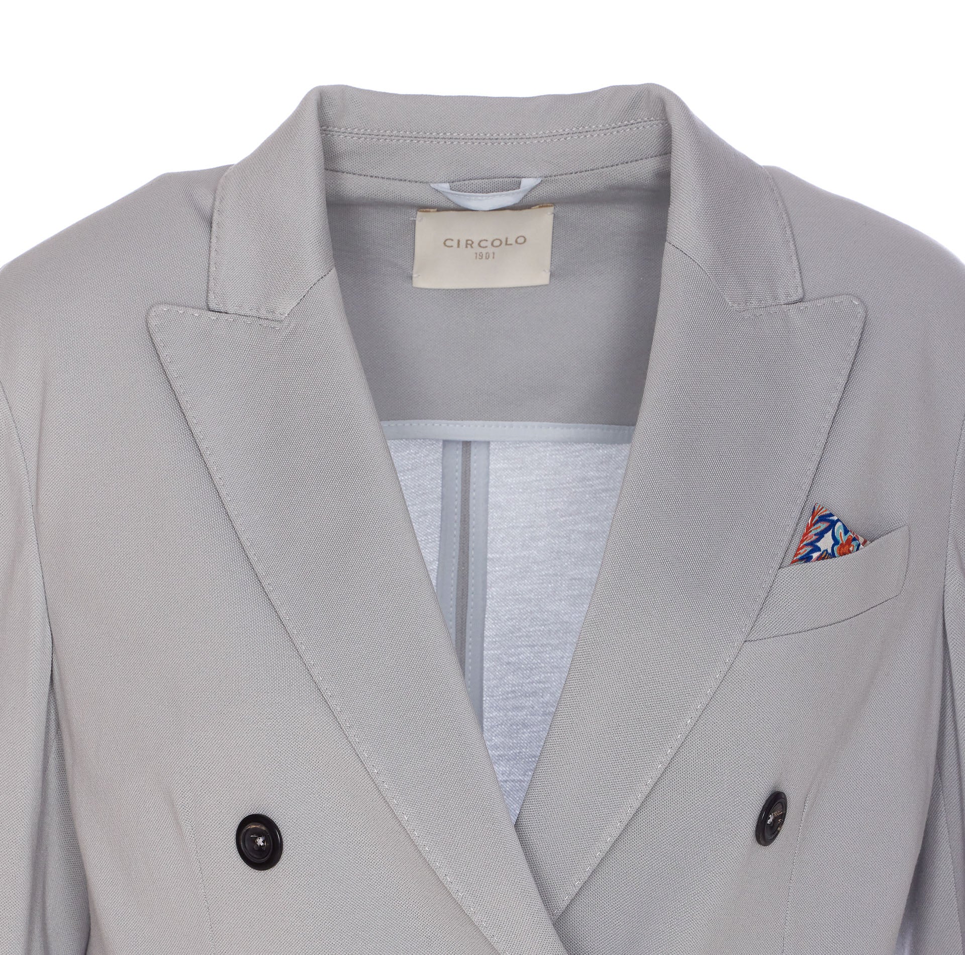 Circolo 1901 Jackets Grey Cotton