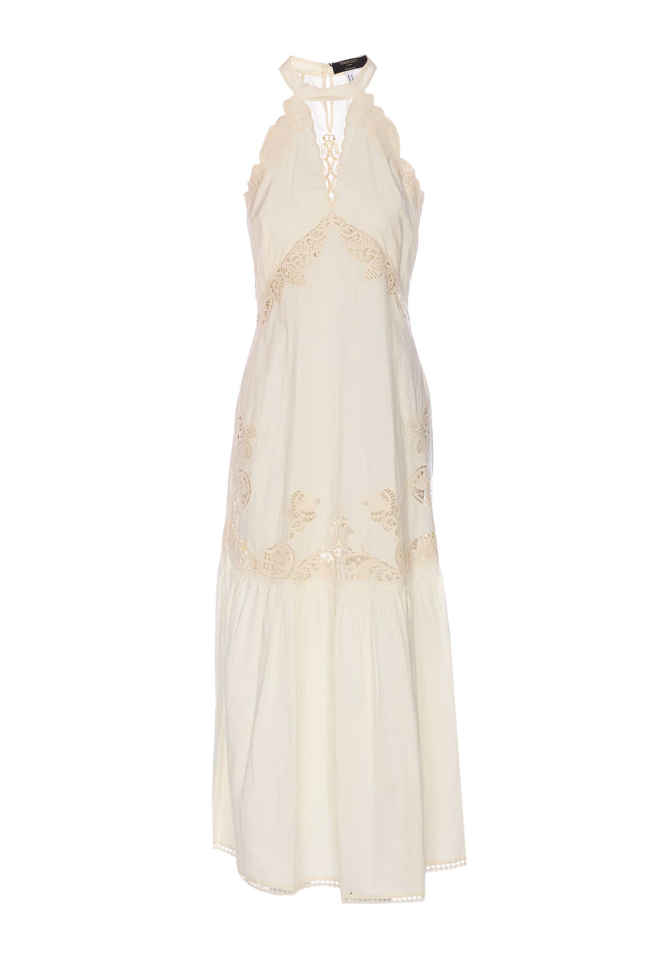 Twin-Set Dresses White Cotton