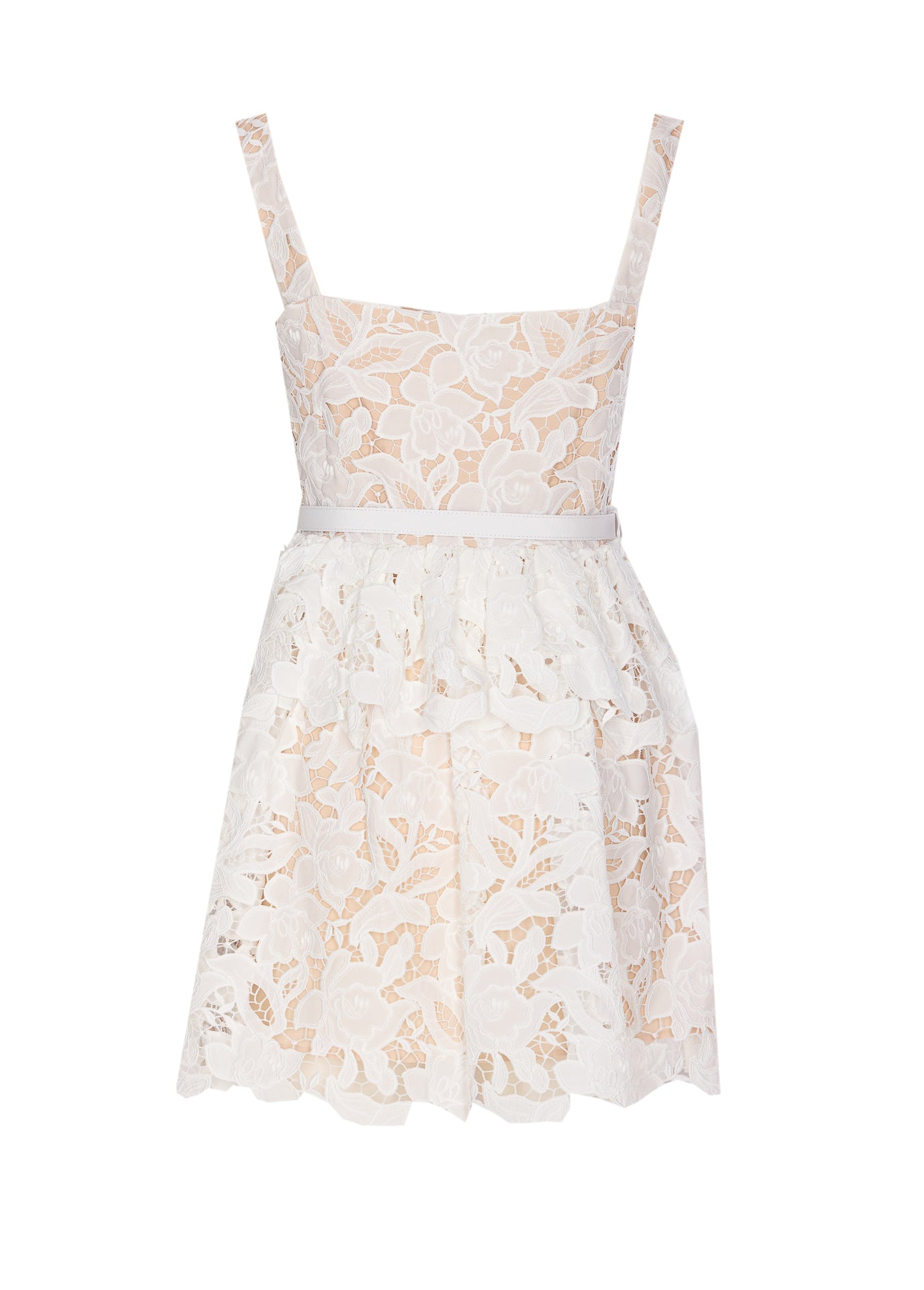 Self Portrait Dresses White Polyester