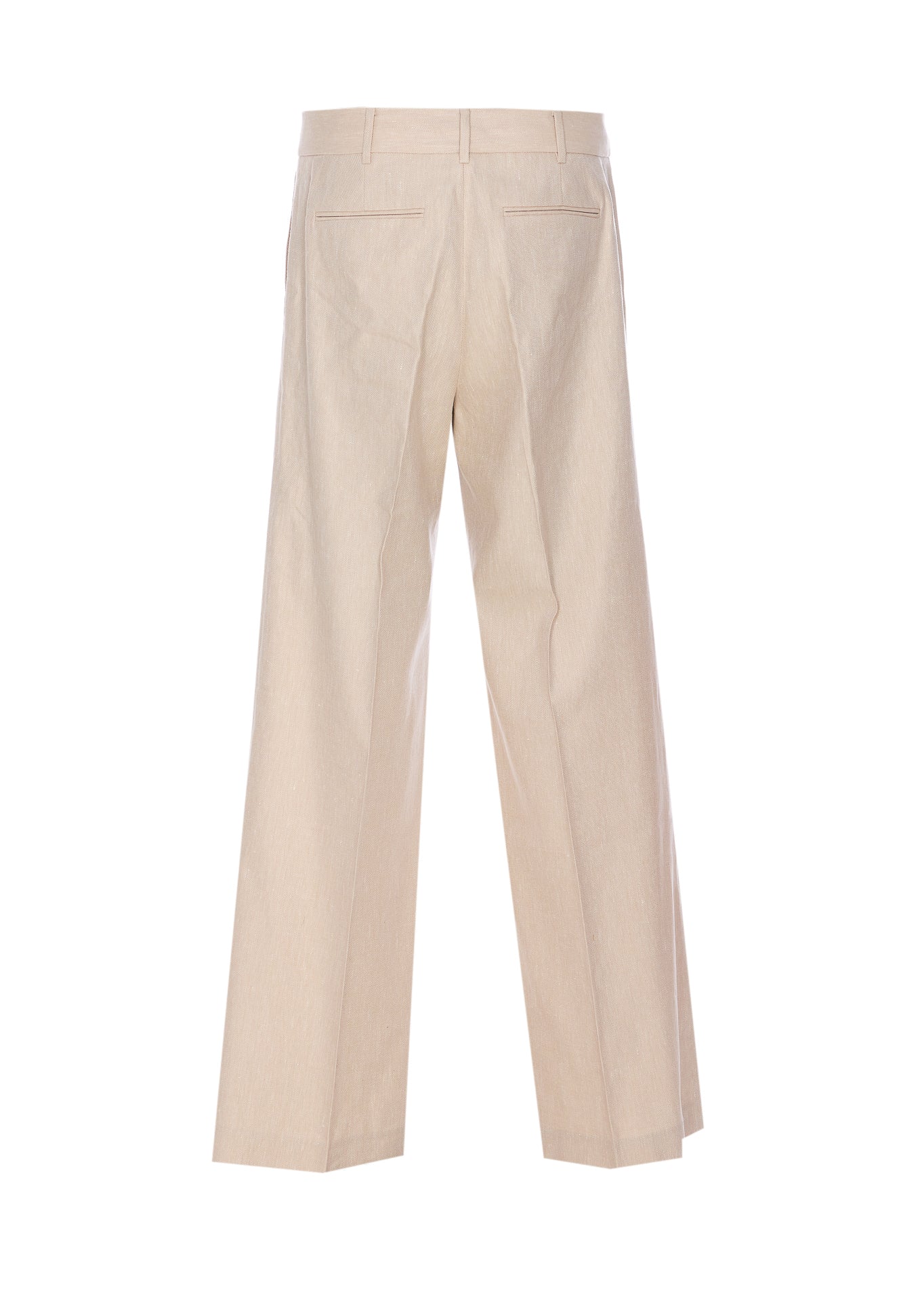 Michael Kors Trousers Beige Linen