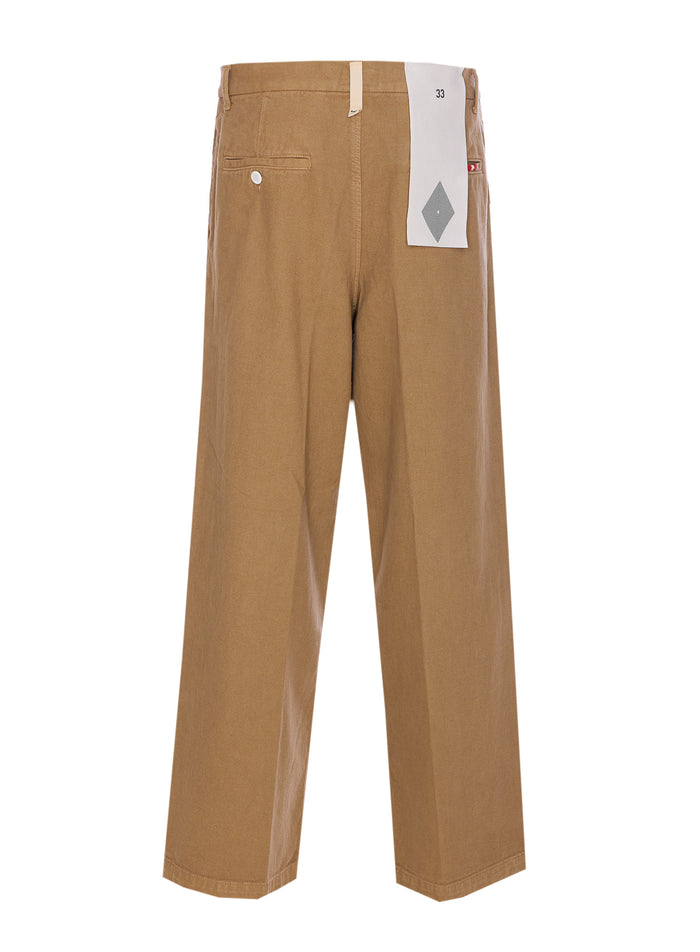 Amish Jeans Brown Cotton