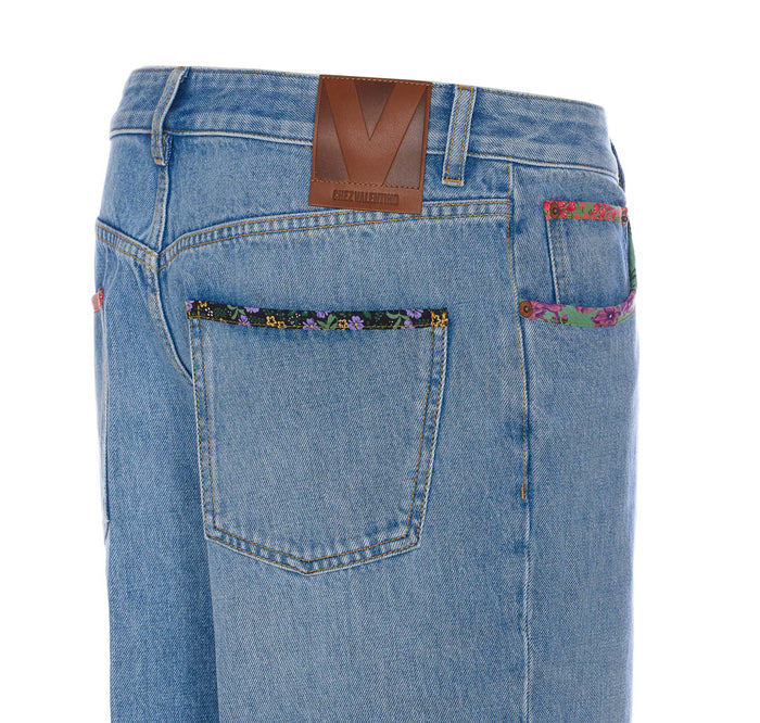 Valentino Garavani Jeans Blue Cotton