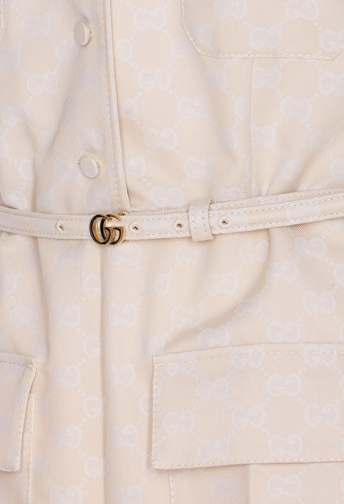 Gucci Trousers Beige Polyester