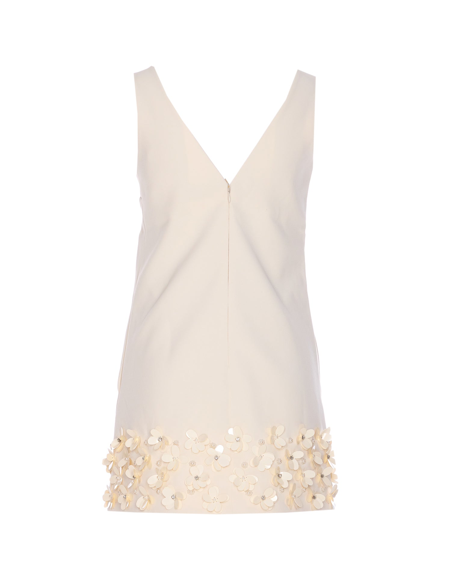 Self Portrait Dresses Beige Polyester