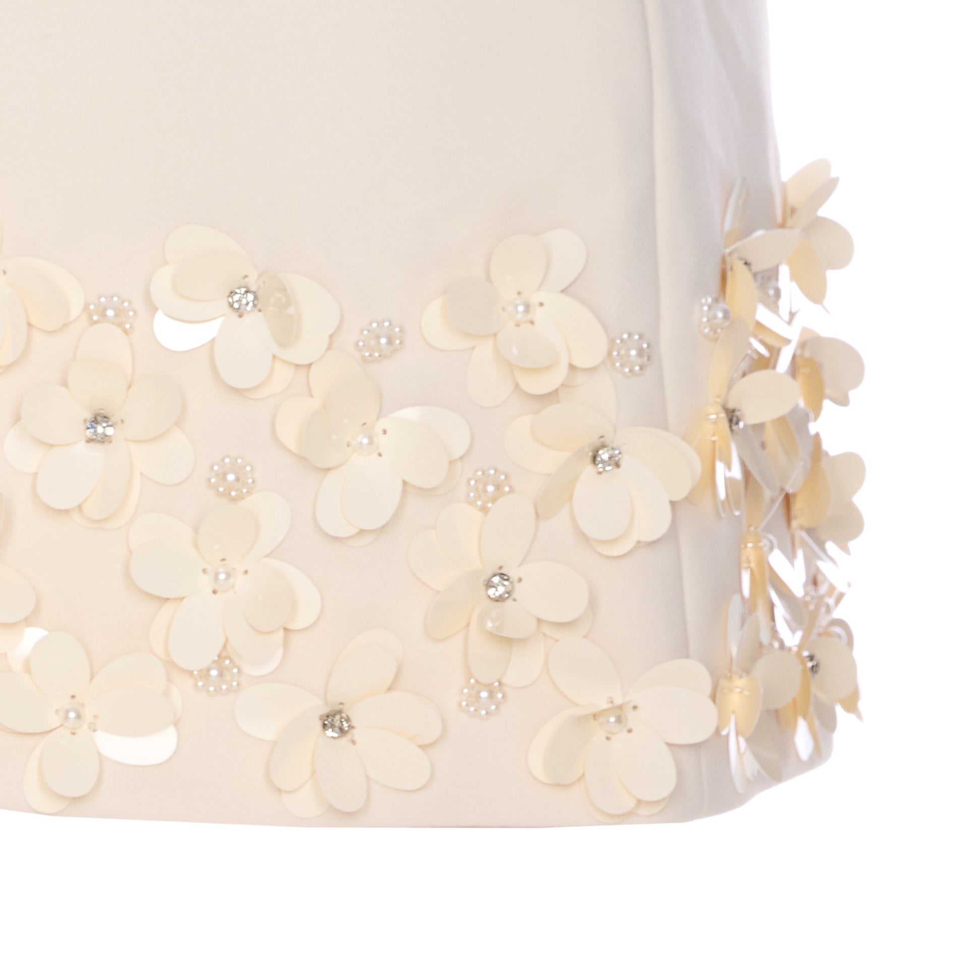 Self Portrait Dresses Beige Polyester