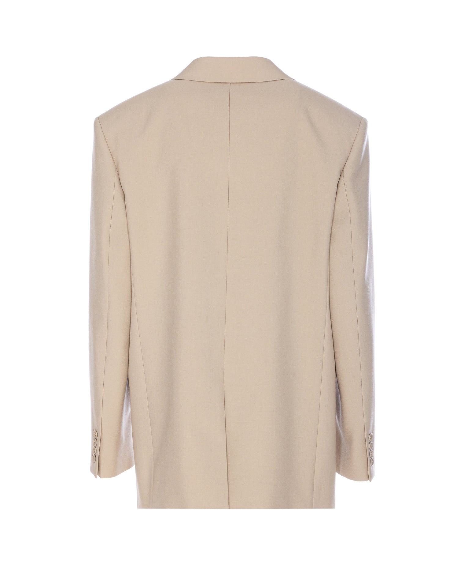 Saint Laurent Jackets Beige Wool