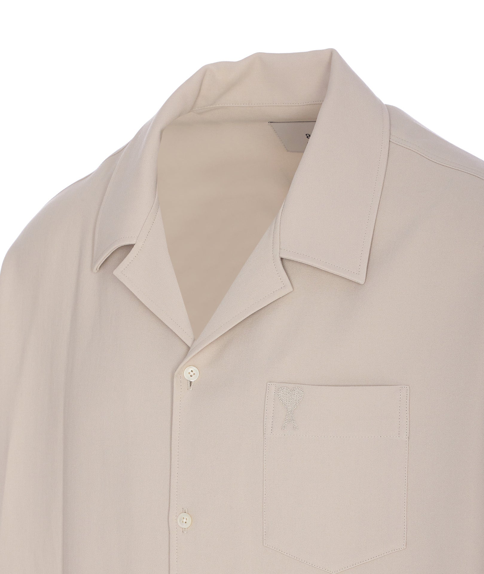 Ami Alexandre Matiussi Shirts Beige Cotton