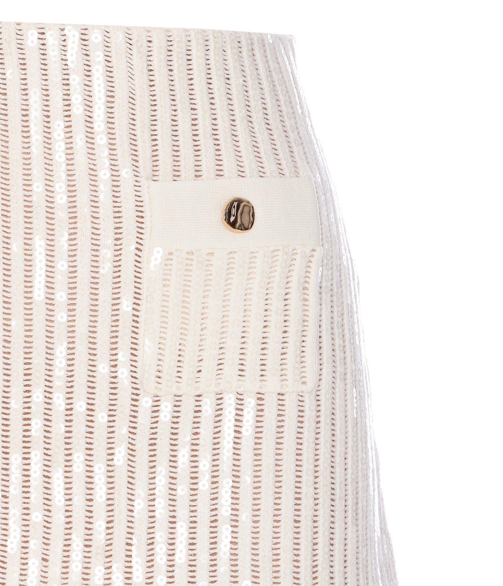 Self Portrait Skirts White Cotton
