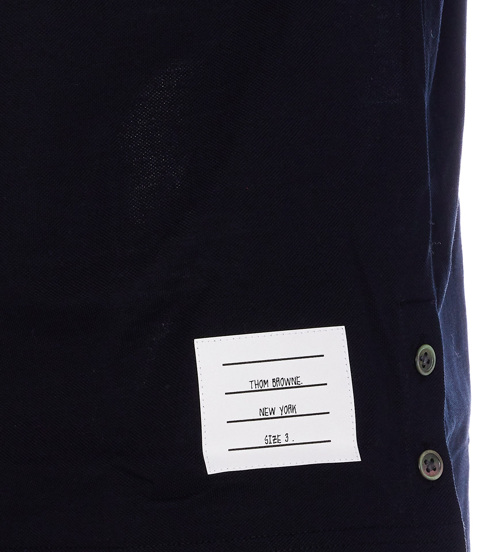 Thom Browne T-Shirts And Polos Blue Cotton