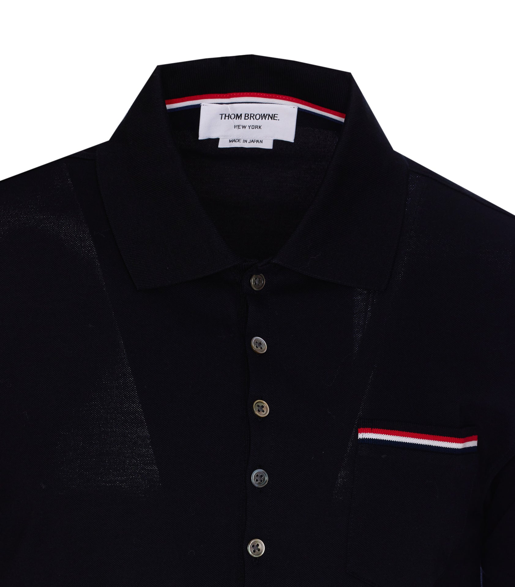 Thom Browne T-Shirts And Polos Blue Cotton