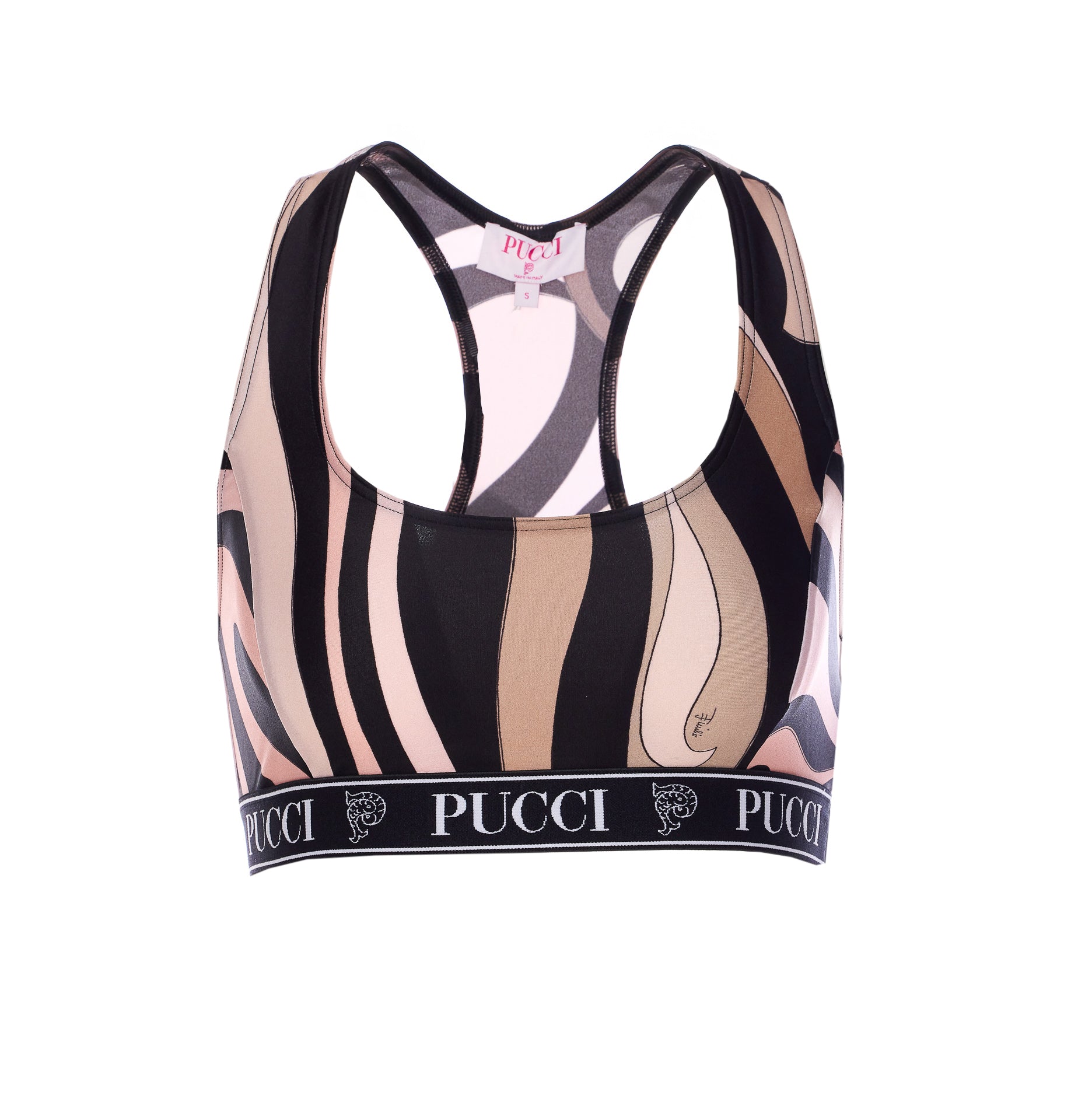 Emilio Pucci Top Multicolour Polyamide