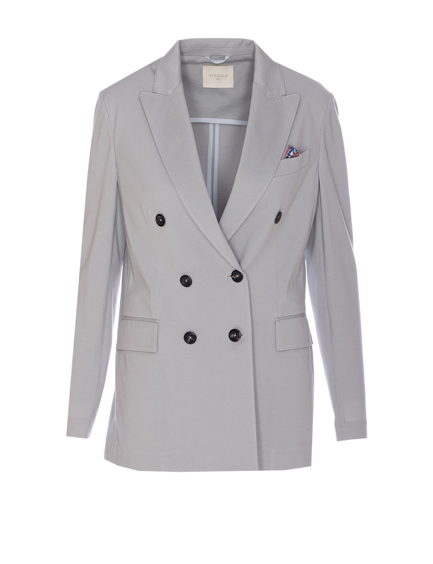 Circolo 1901 Jackets Grey Cotton