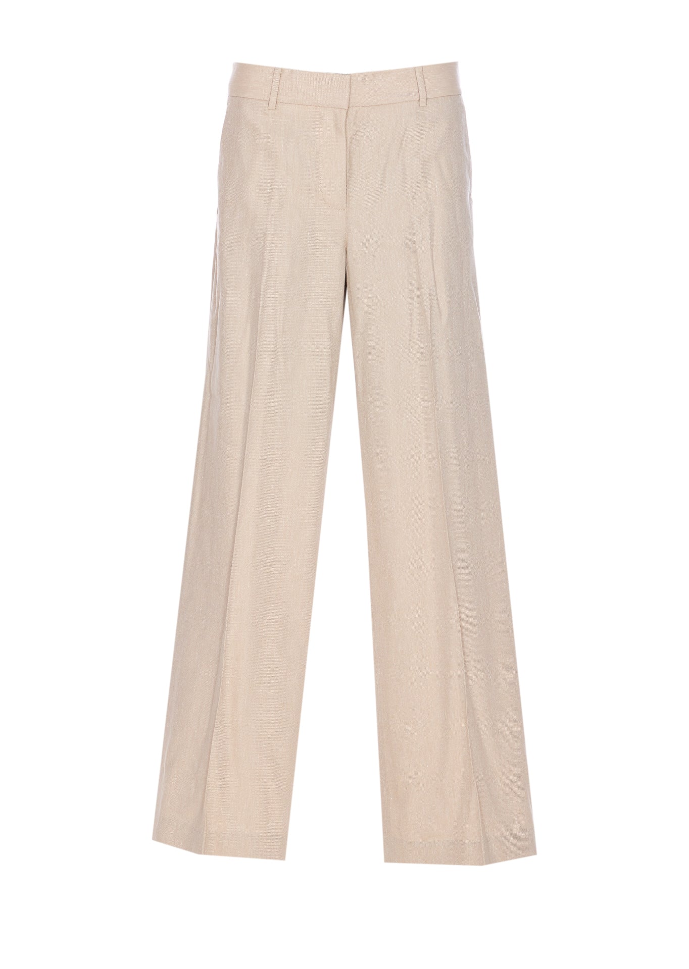 Michael Kors Trousers Beige Linen