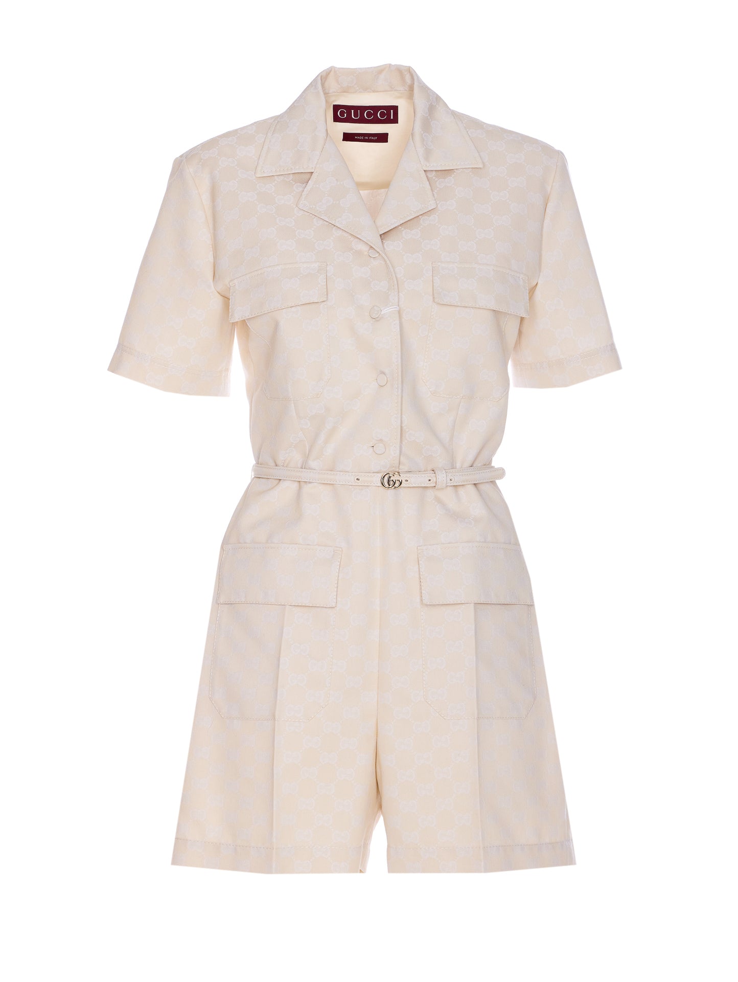 Gucci Trousers Beige Polyester
