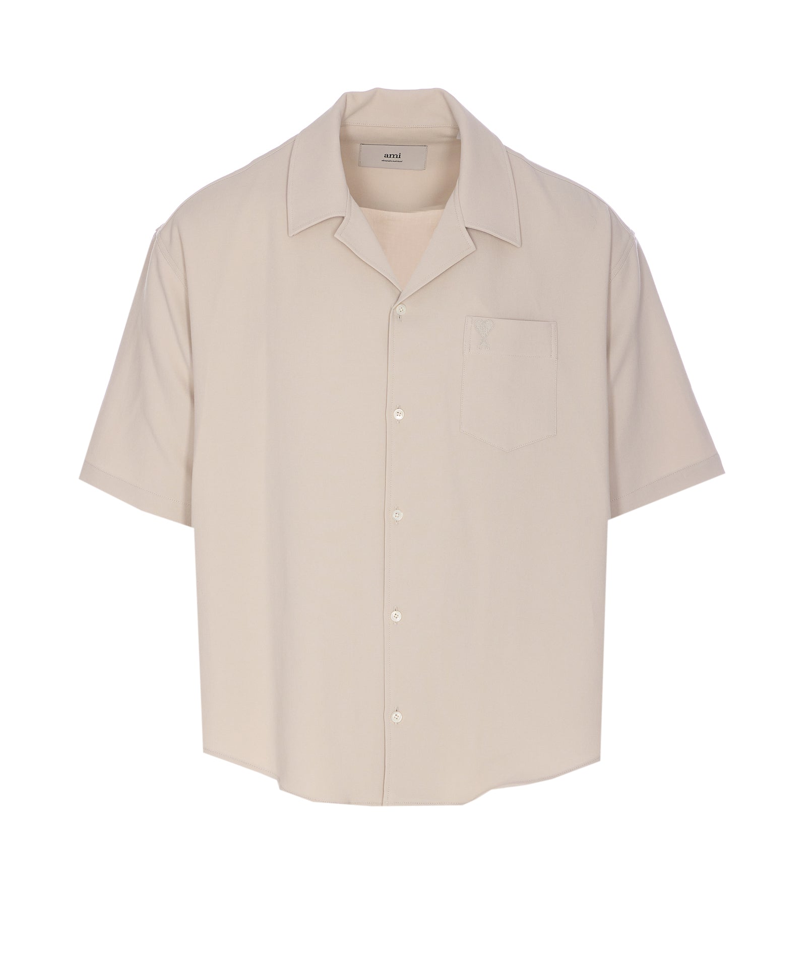 Ami Alexandre Matiussi Shirts Beige Cotton