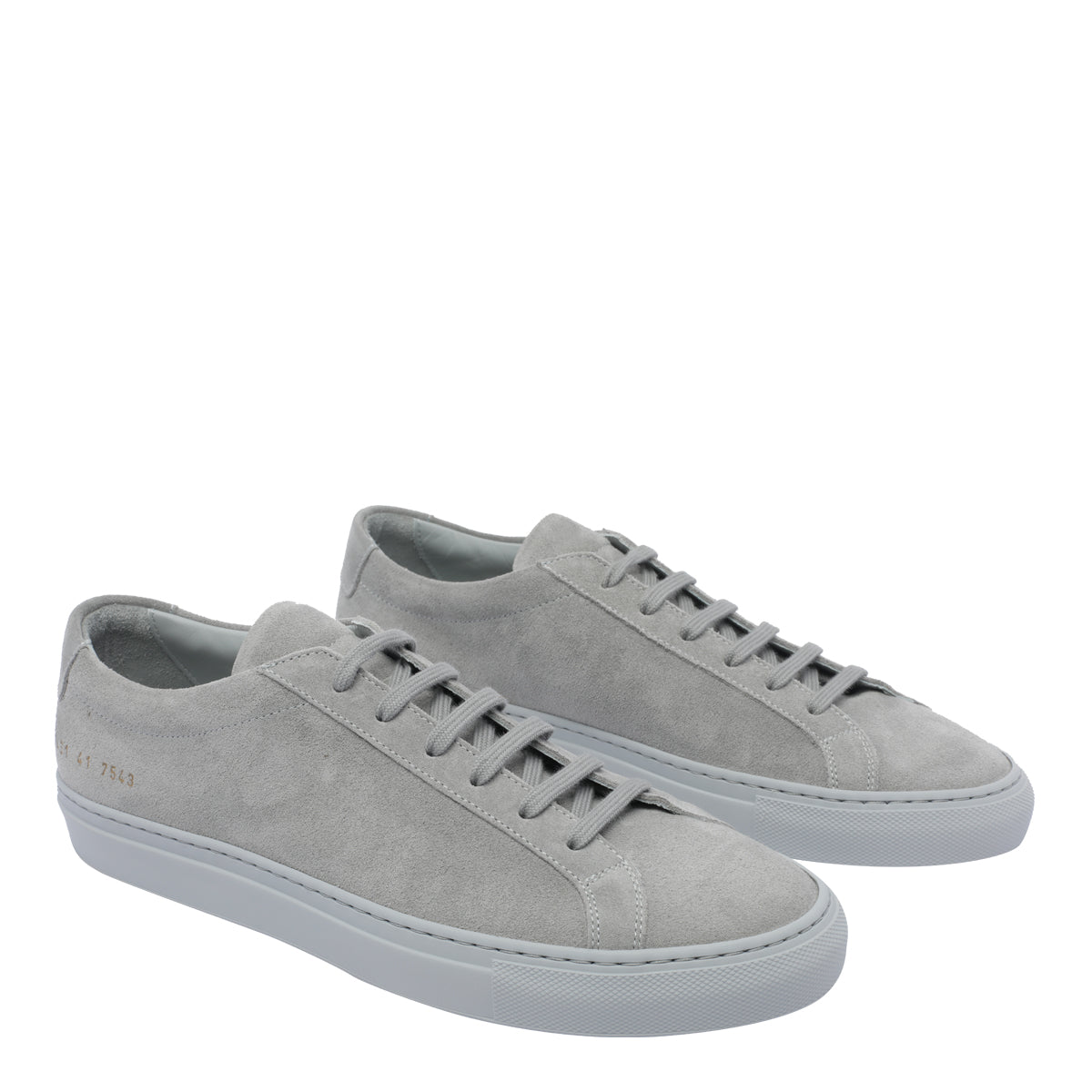 Common Projects Sneakers Grey Suede Leather/rubber Sole